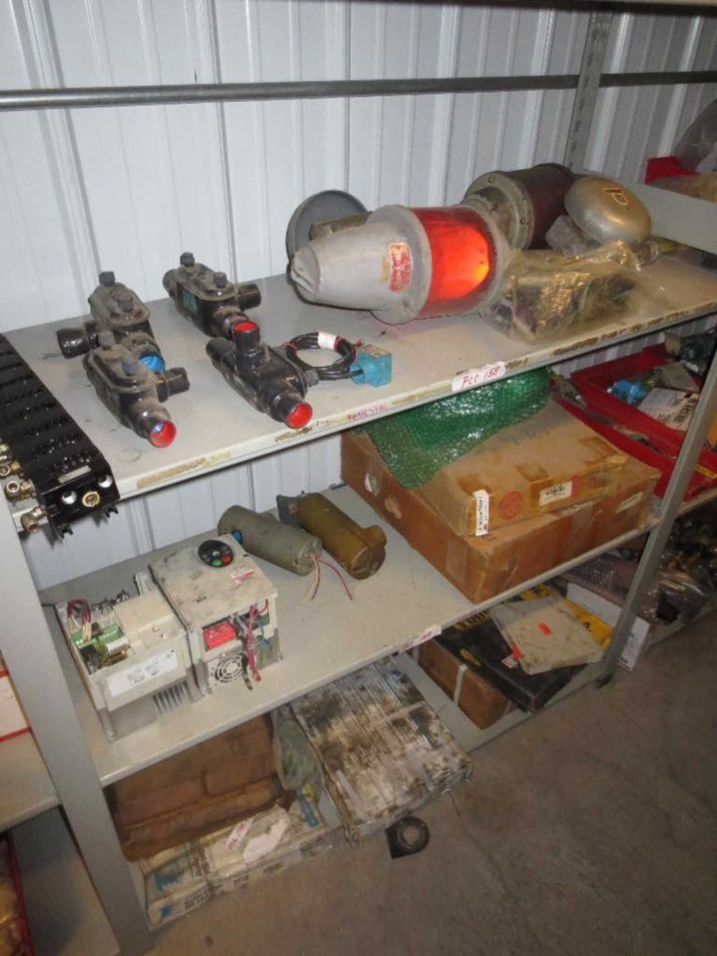 Four Shelves With A Large Quantity of Various Electrical Components, To Much To List, See Pictures C - Image 6 of 17