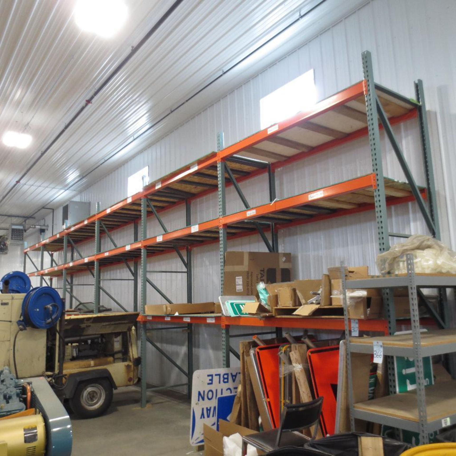 (6) Section Of Pallet Racking, (7) Legs 14' X 42", (35) Cross Beam 8'