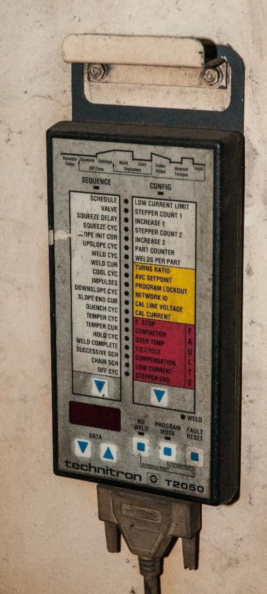 Federal PA-1 Spot welder s/n 69L-4 220v With Technitron 1250 electronics and Technitron T2050 contro - Image 3 of 5