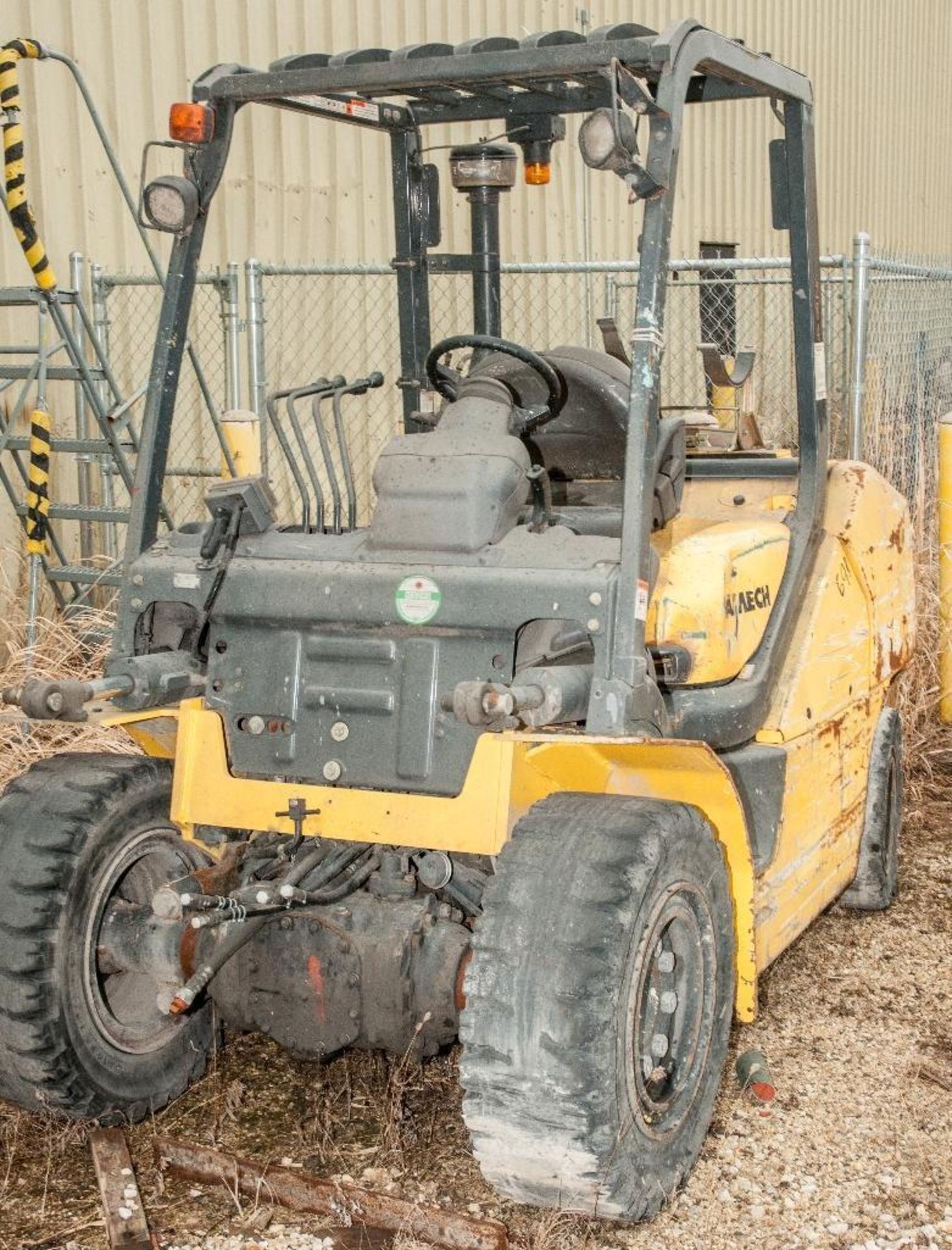 Hamech G45TU-10 Forklift, s/n 134284, 16,350 lb Capacity, Solid Tires, 2 stage Mast, Side Shift, 48" - Image 2 of 4