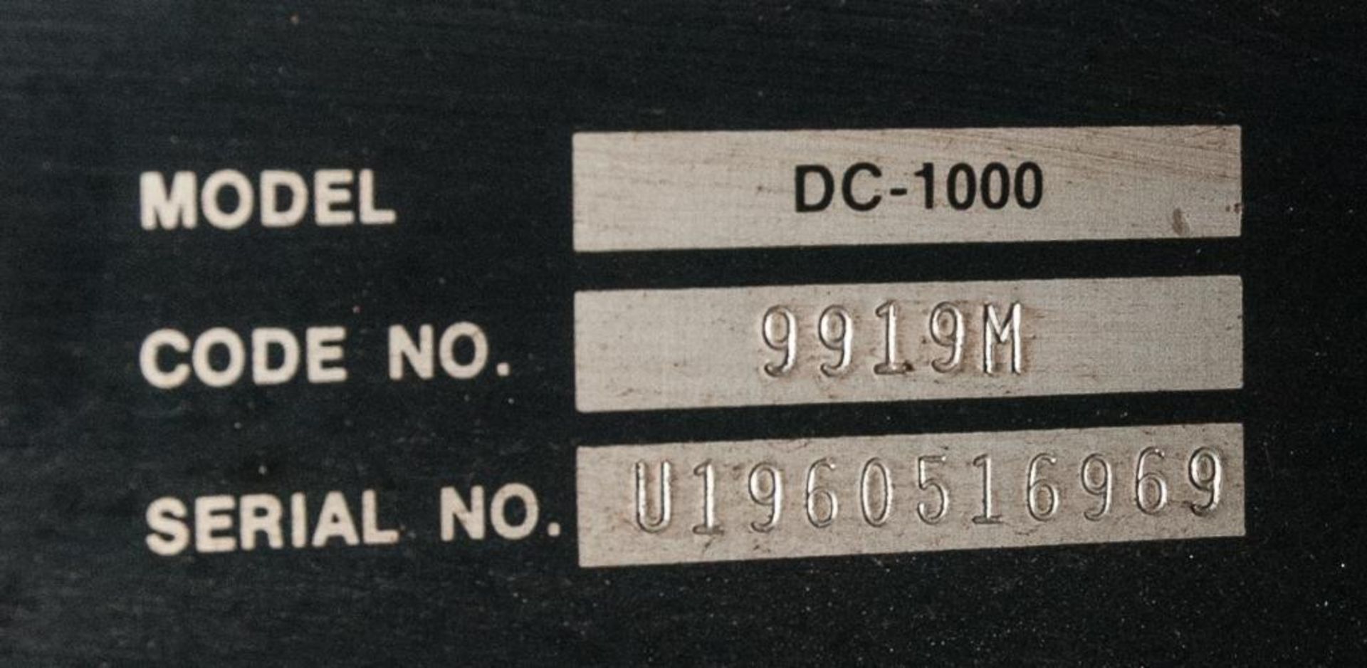 Lincoln IdealArc DC1000, DC Arc Welder, s/n U1960516969, 230/460v, On Cart, 100% Duty Cycle, Rated O - Image 3 of 3
