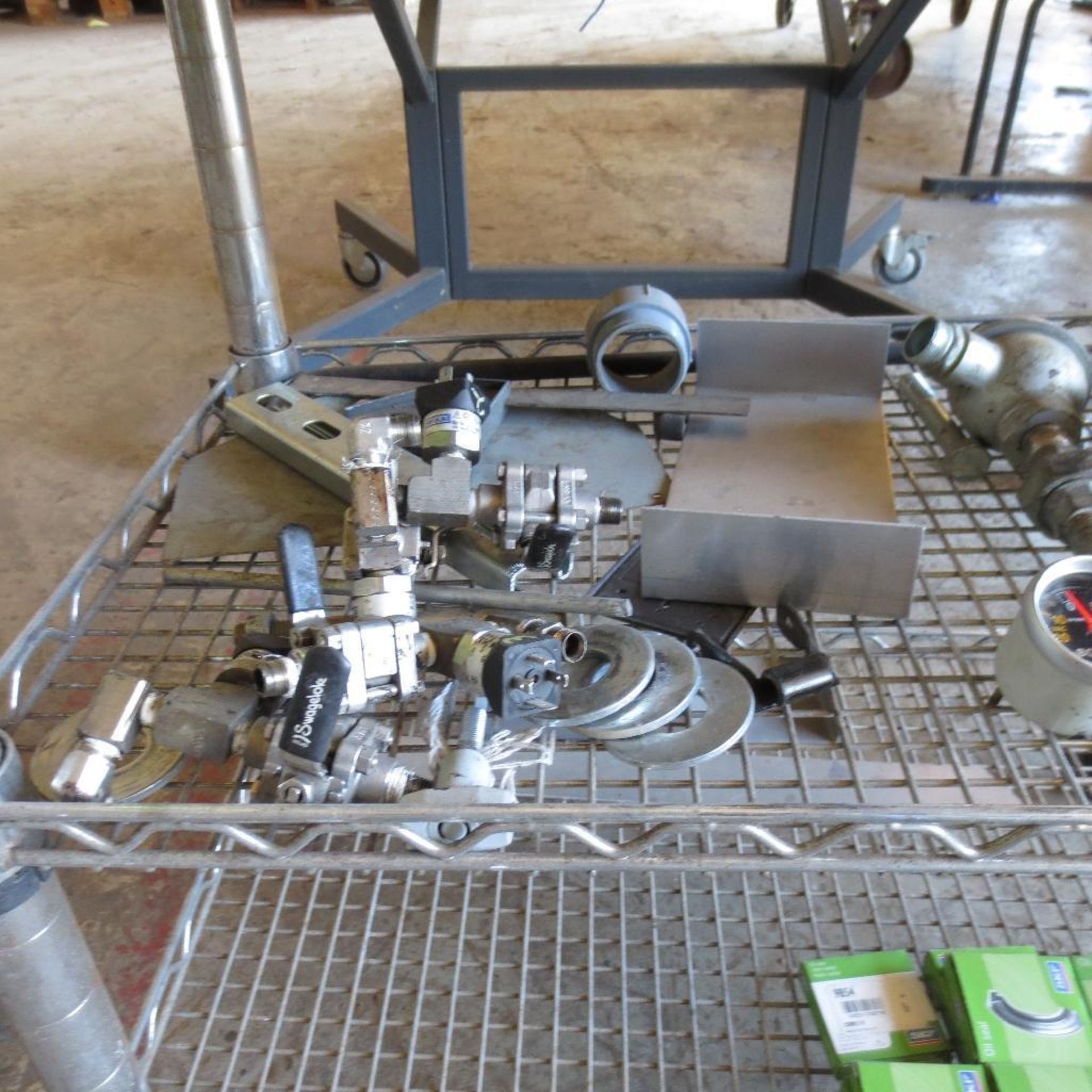 Two Flow Line Controls, EN Control And Other valves with Cart; located at 8129 South Industrial Driv - Image 7 of 9