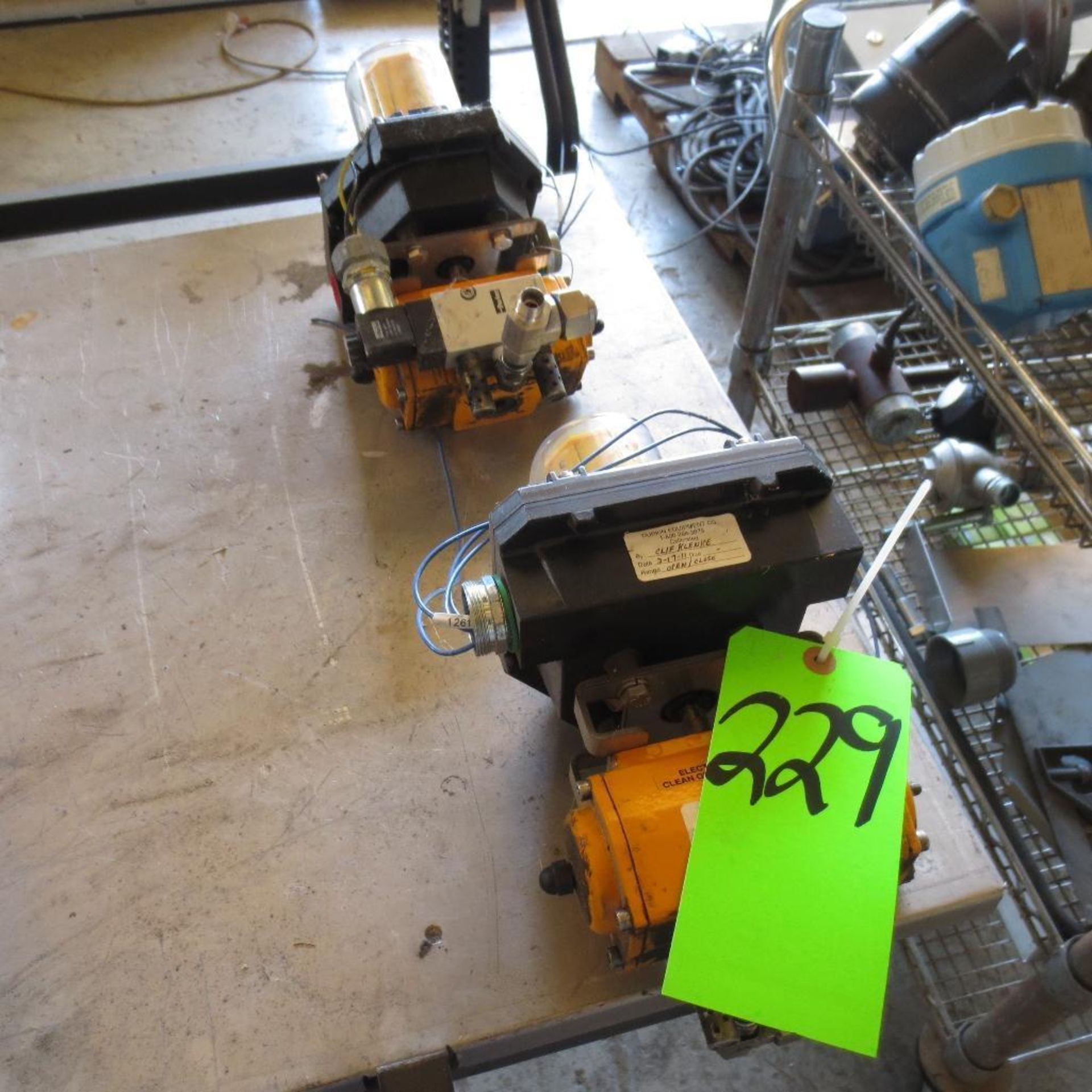 Two Parker Model 62AC-3 Valves; located at 8129 South Industrial Drive Cedar Hill, MO 63016