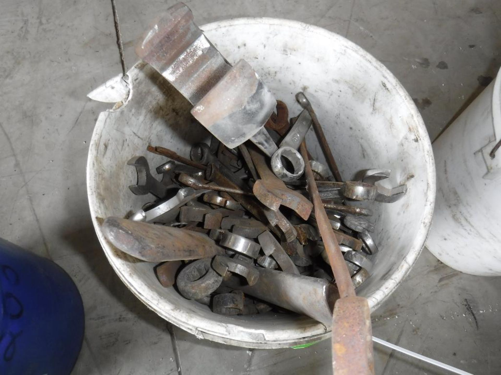 Bucket of Assorted Wrenches - Image 2 of 2