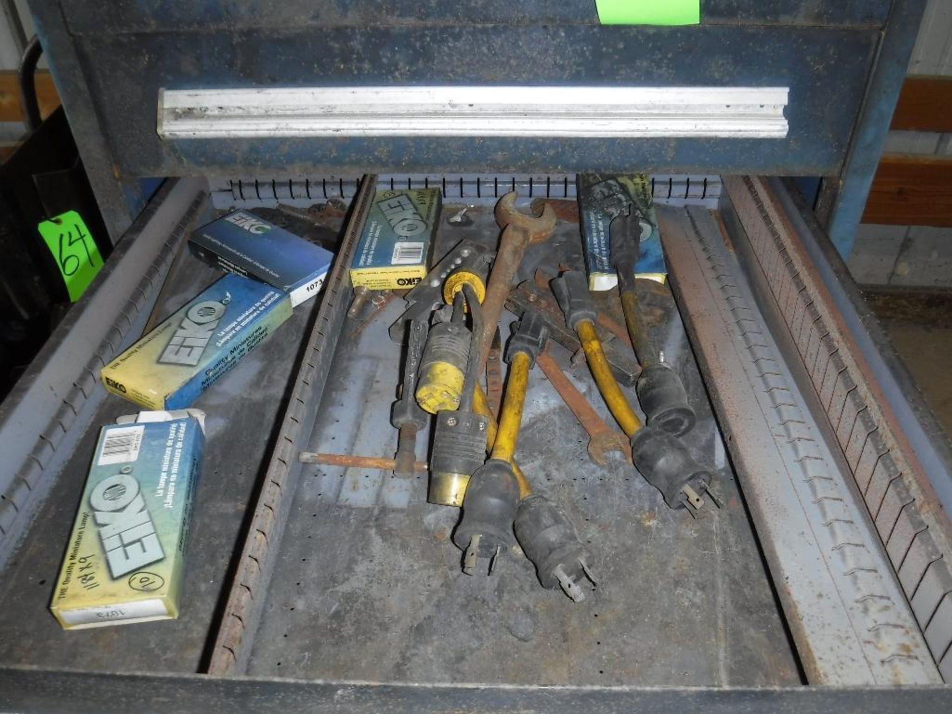 9 Drawer Cabinet with Contents - Needs TLC - Image 4 of 5