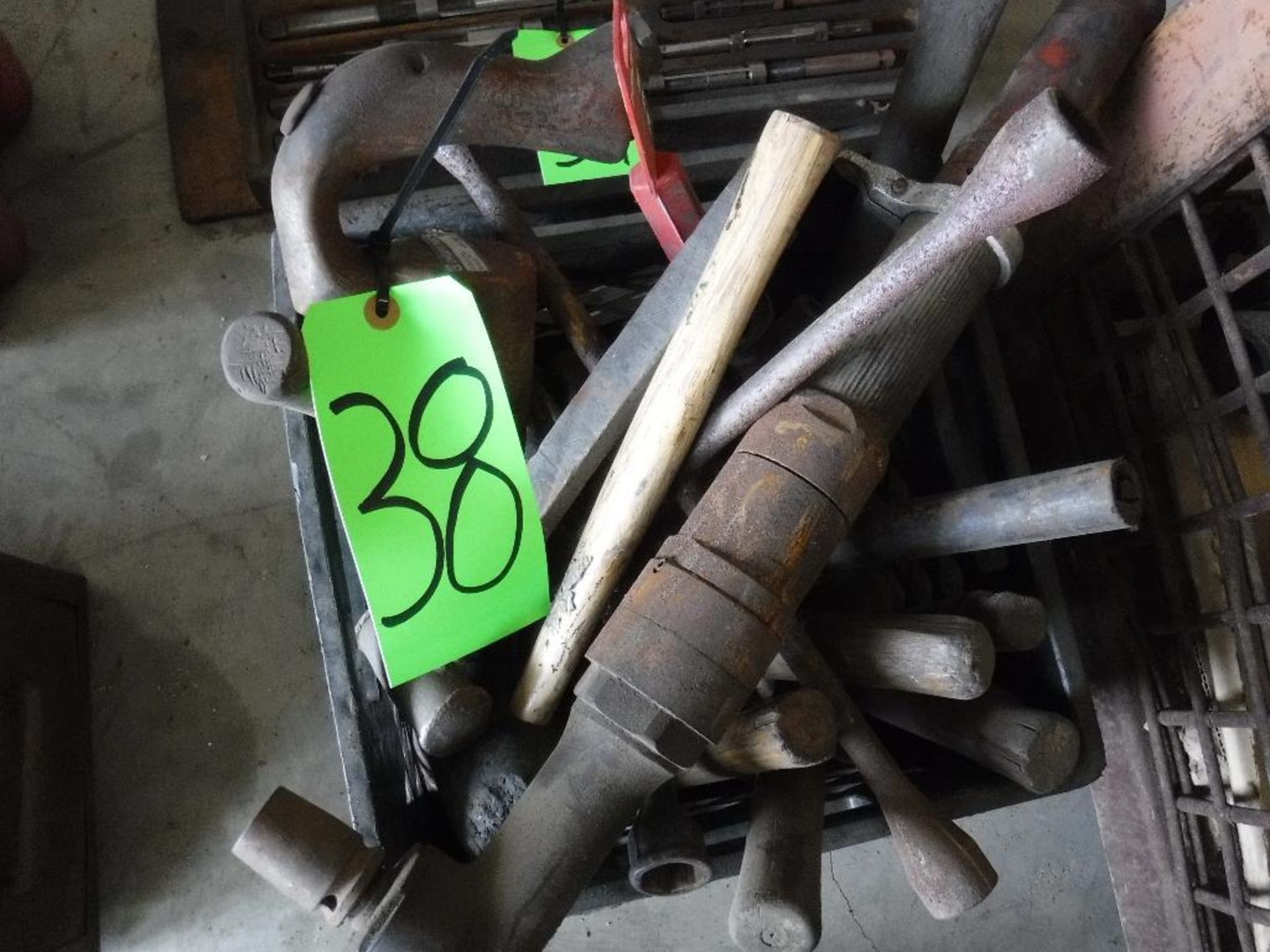 Box of Air Tools, Hammers, Wrenches - Image 2 of 2