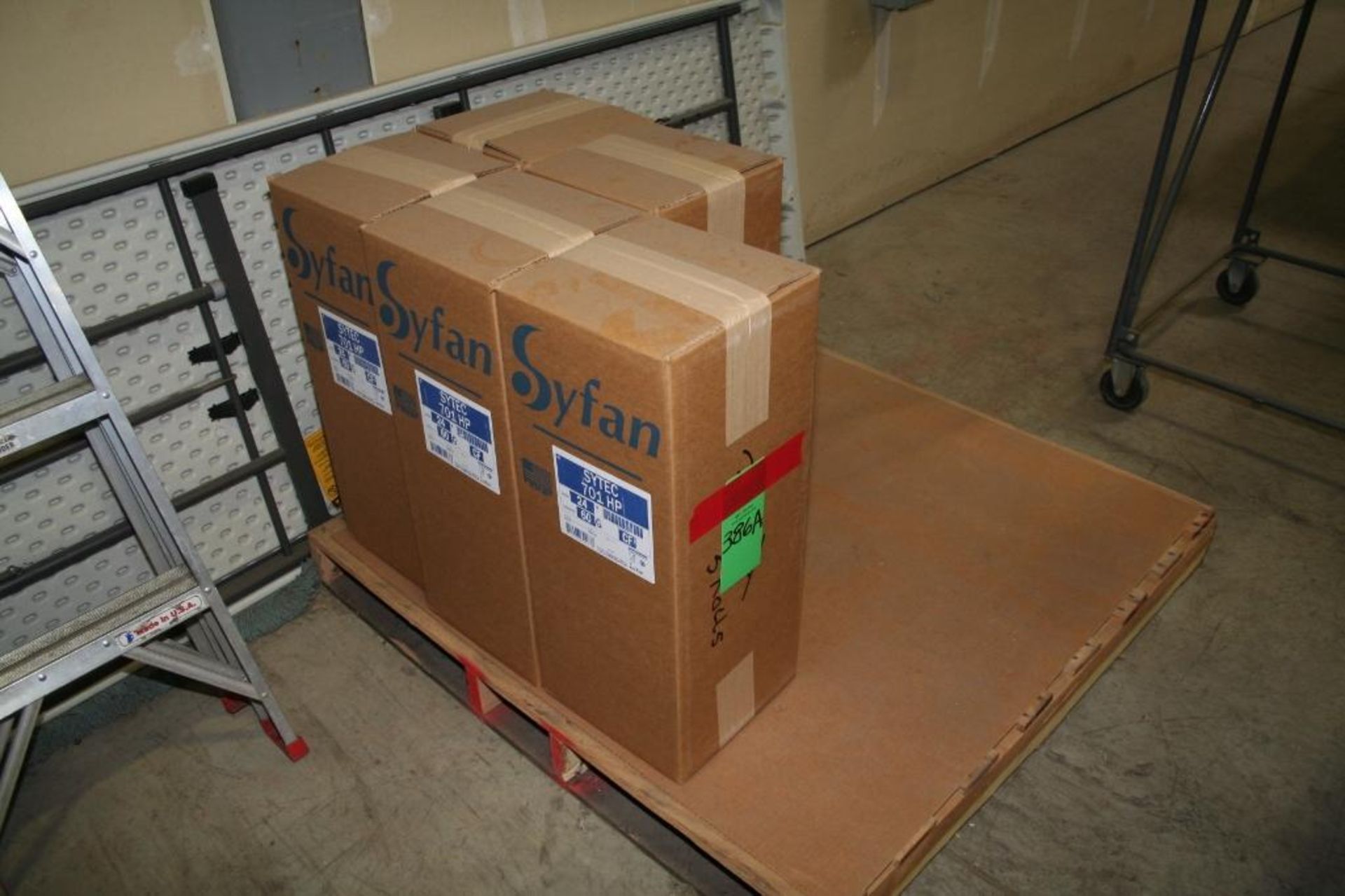 (5) Boxes Sytec Wrap 701HP 24" Width 60-Thickness, Located at 3002 North Apollo Drive Urbana, IL Loc