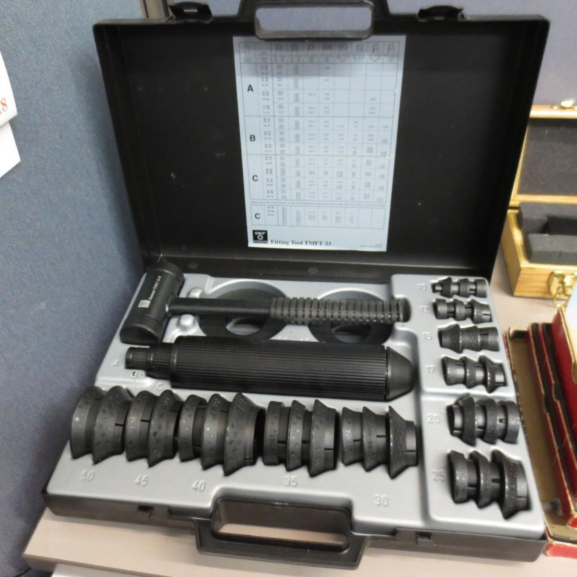 Fitting Tool Set, Model TMFT33, LOCATED AT 1850 Howard Street, Unit A Elk Grove Village, IL