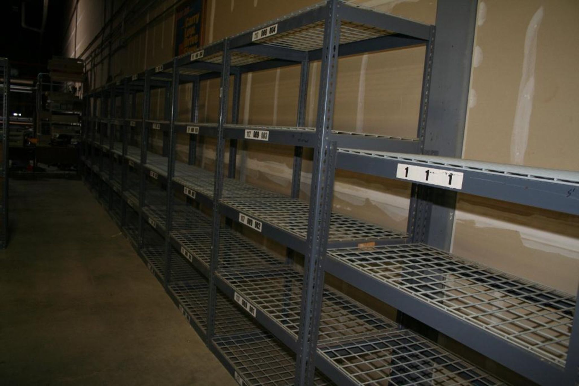 Metal Wire Racking (2) 24"x48" 4' Tall, (1) 24"x48" 5' Tall, (9) 24"x48" 7' Tall, Located at 3002 No - Image 2 of 3