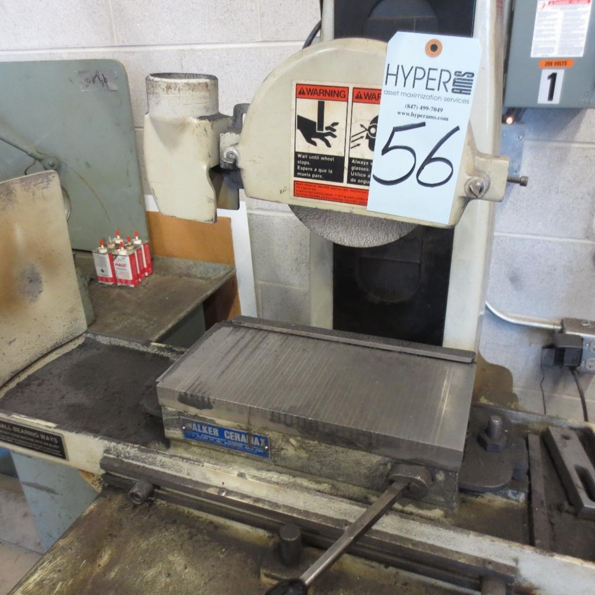 Harig 612 Ballway Surface Grinder, 12" X 6" Mag Chuck, LOCATED AT 1850 Howard Street, Unit A Elk Gro - Image 2 of 5