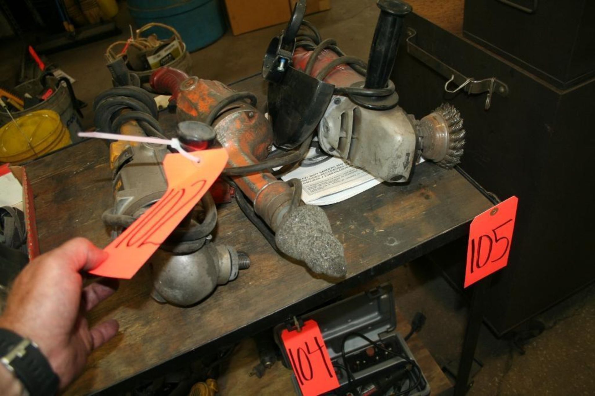(2) Right Angle Grinders and Electric File - Image 2 of 2