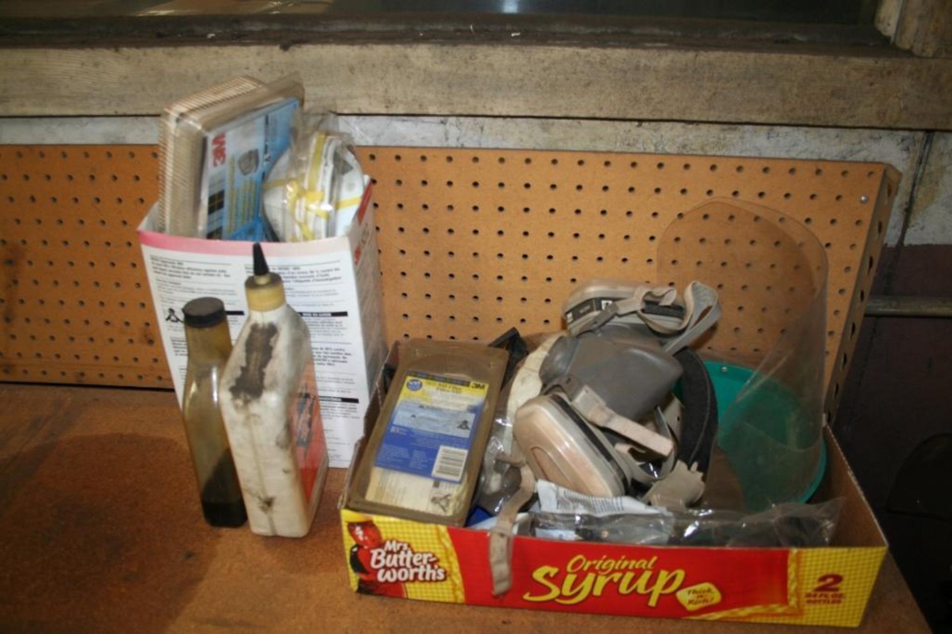 Shelf Unit with Contents Cords, Solder, Masks, Etc. - Image 4 of 4