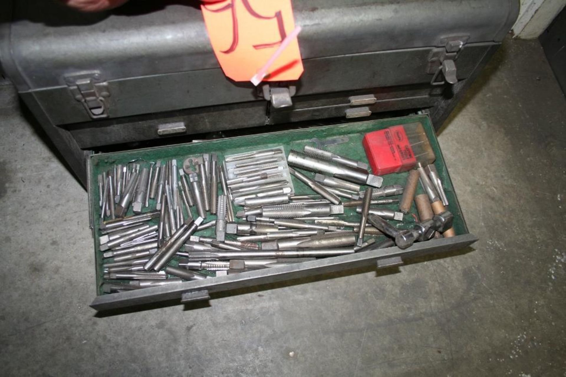 Tool Box with Taps and Drills - Image 2 of 6