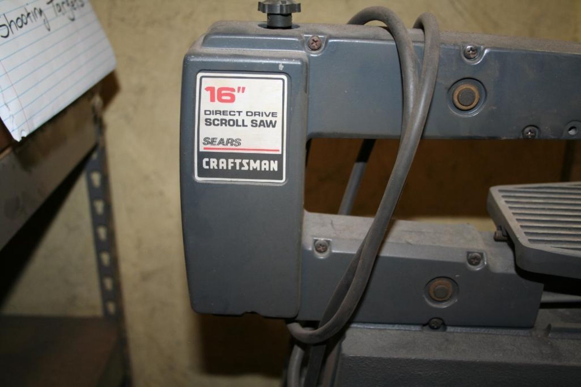 Craftsman 16" Direct Drive Scroll Saw - Image 2 of 2