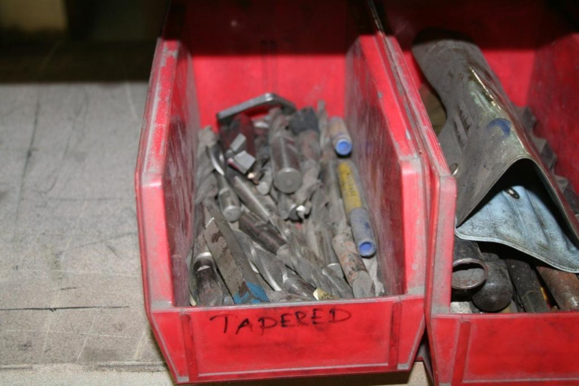 (4) Small Boxes, Drill Bits, Reamers, End Mills, Etc. - Image 2 of 4