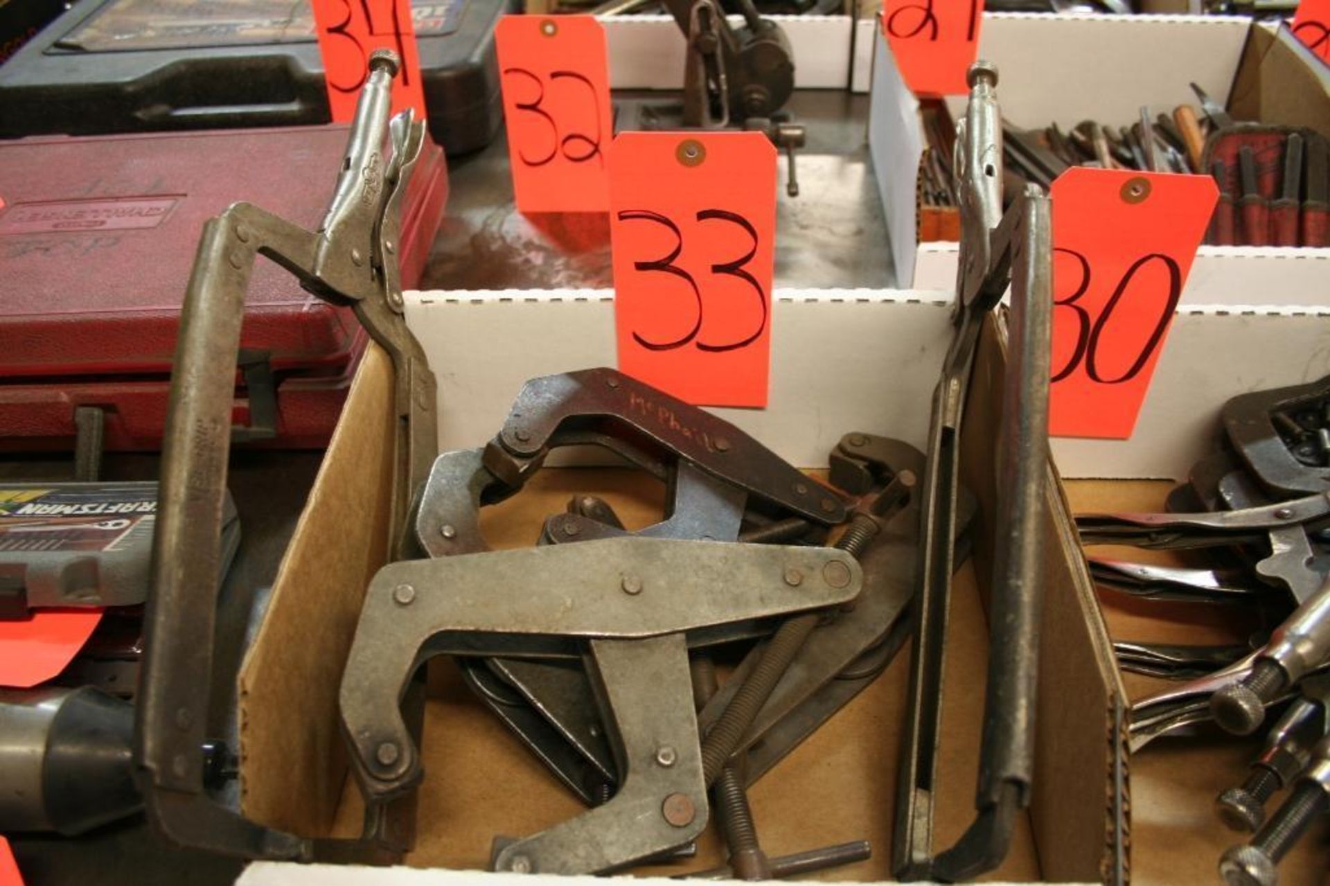 Box of (6) Clamps