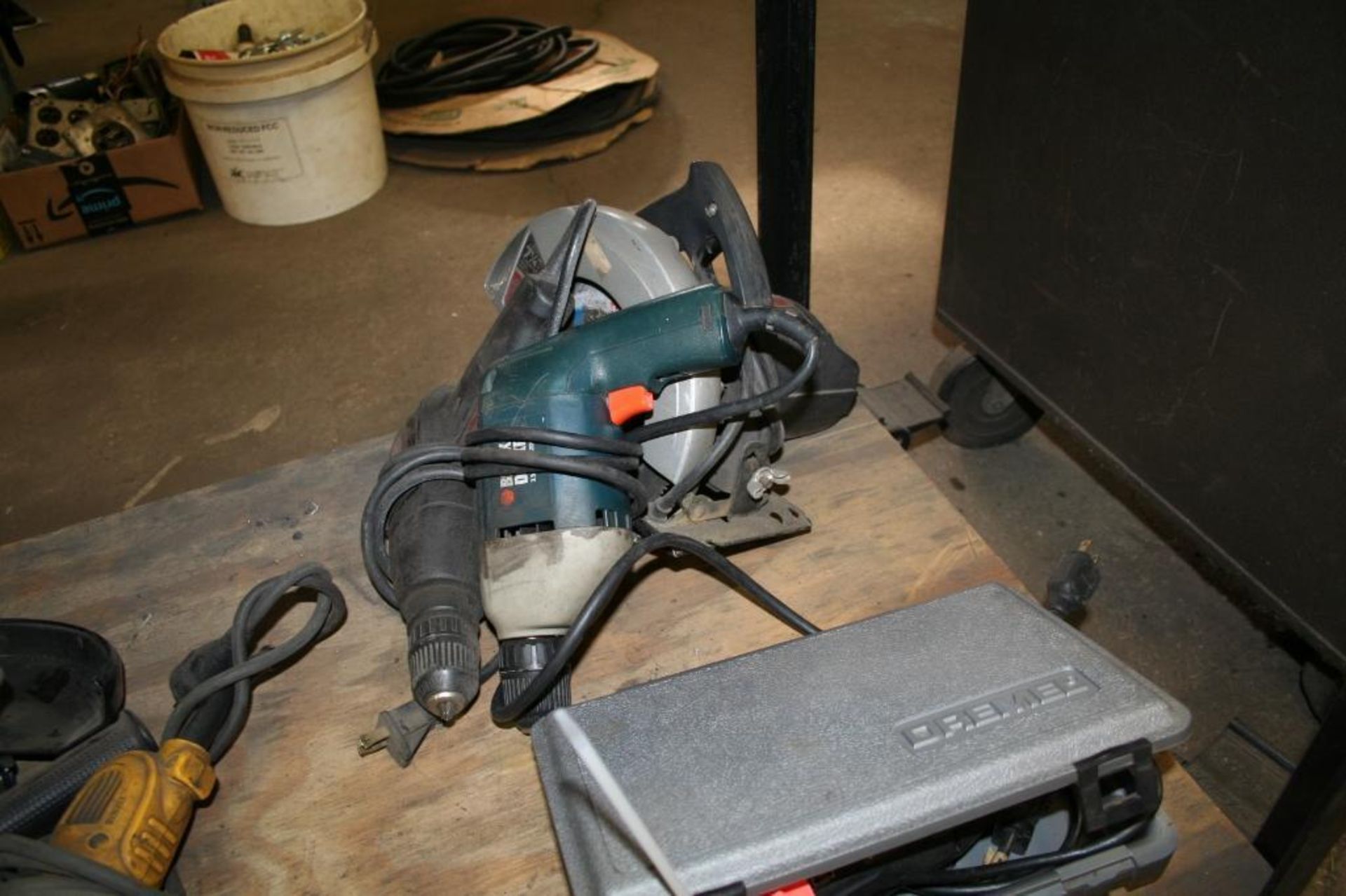 (2) Electric Drills, (1) Electric Saw, (1) Dremel Tool - Image 2 of 2