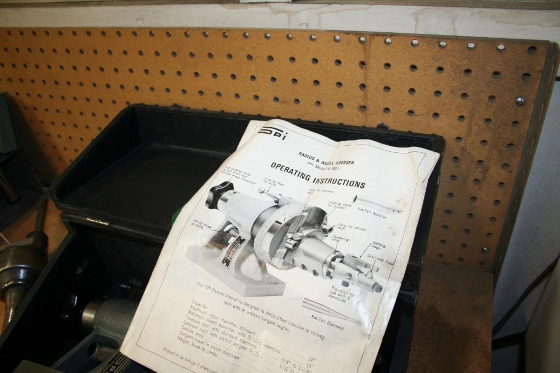 SPI Model 70-100-3 Radius and Angle Dresser - Image 2 of 2