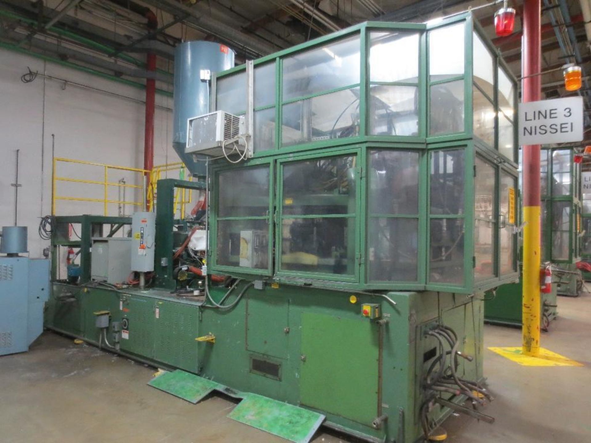 Nissei Stretch Blow Molding Machine, M/N ASB850EX II, S/N 109A4402, Mfg. Date 12/88 - Image 2 of 14