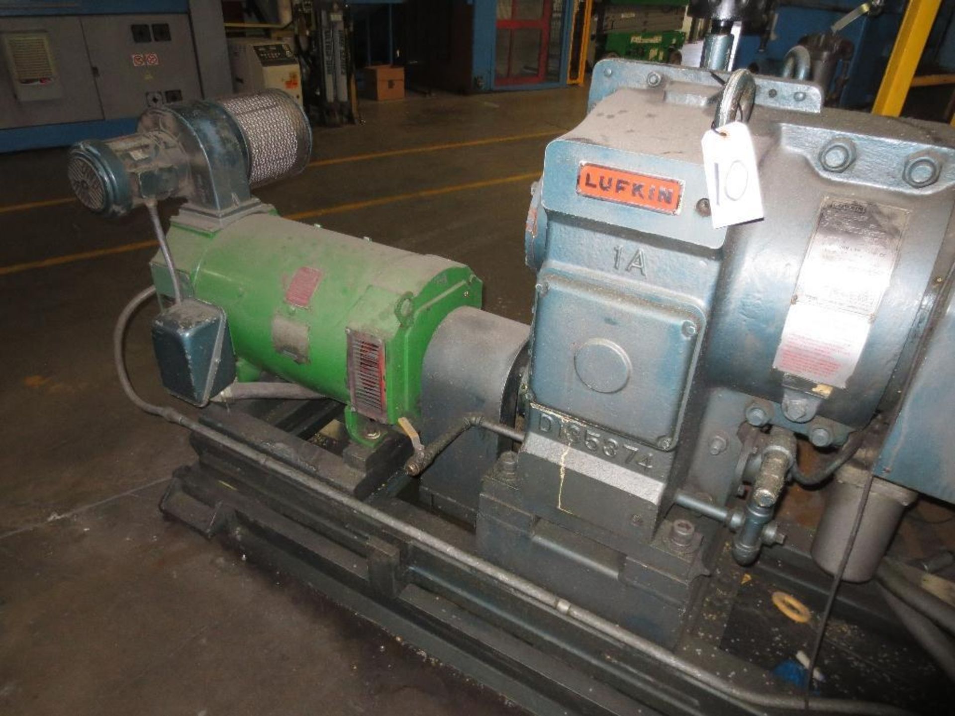 Lufkin Extruder With Emerson 60hp Motor & Control Cabinet, M/N DV150D-411 - Image 2 of 10