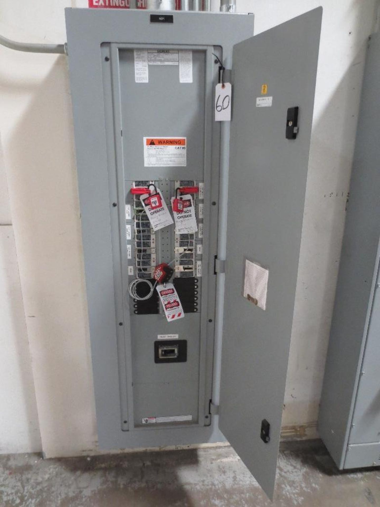 Siemens Breaker Panel, 480v 400amp Cat No. P3F68MC400FTS