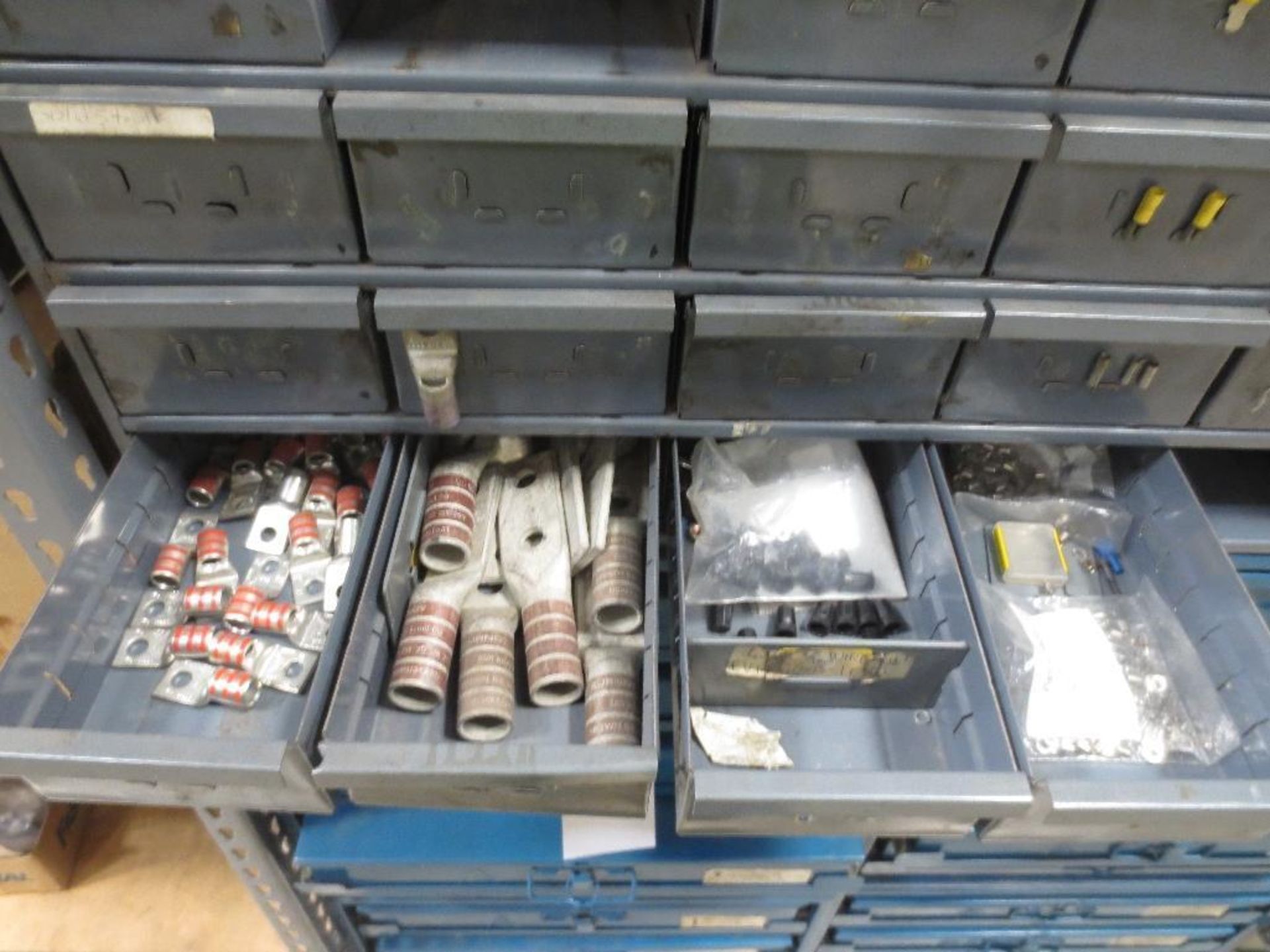 Seven Parts Bins With Fuses & Connectors - Image 2 of 6