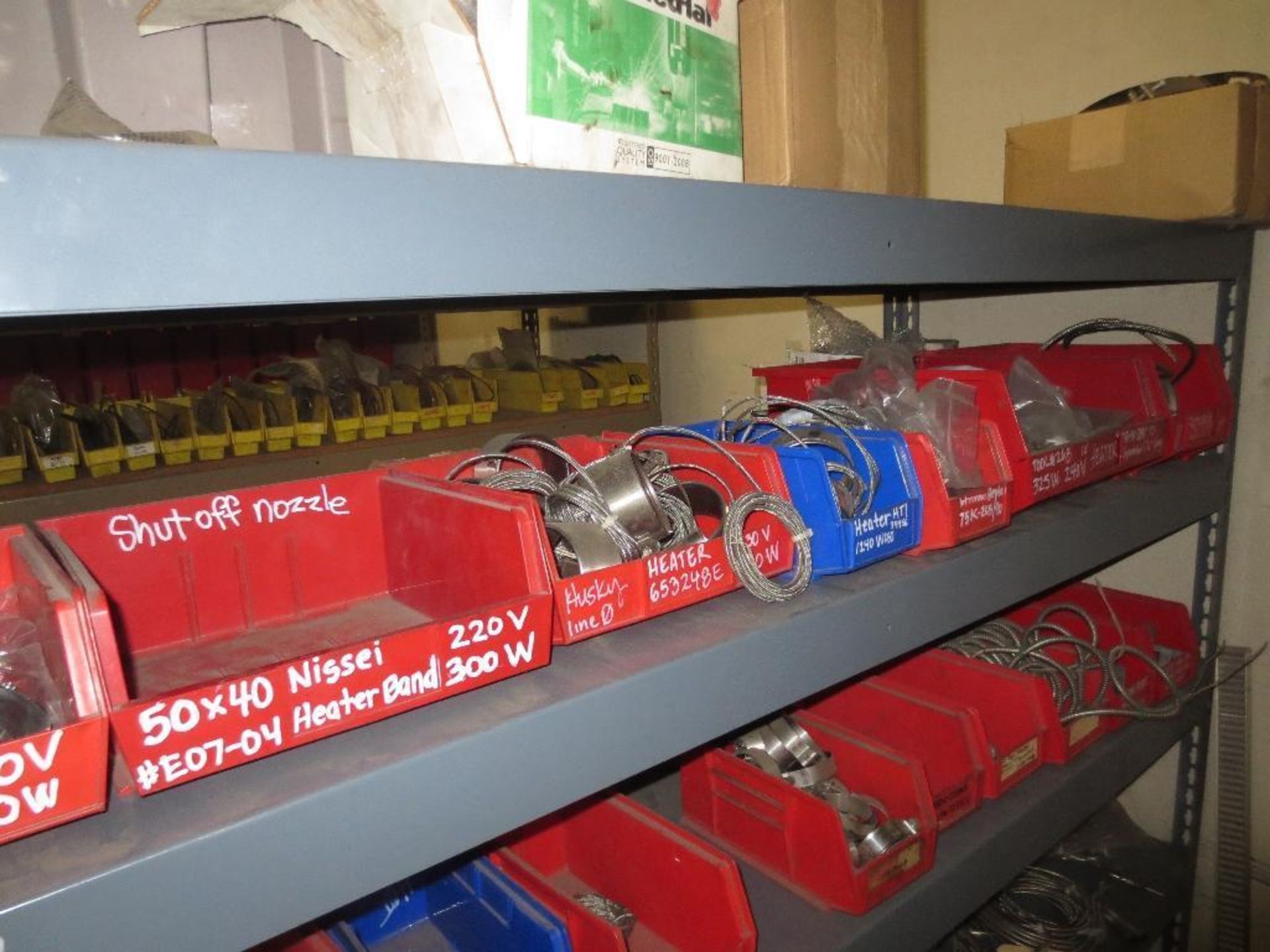 Shelf Plus Contents Of Heater Bands & Thermal Couplings - Image 2 of 5