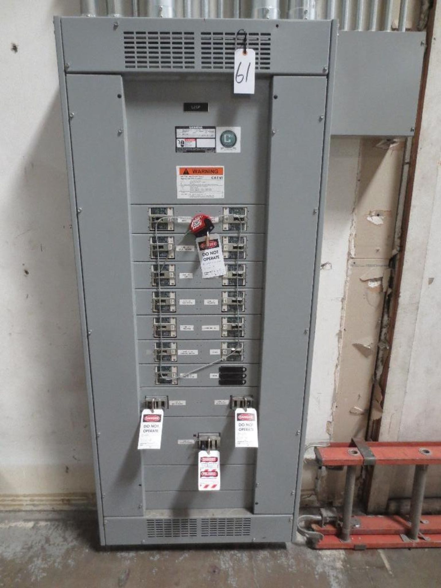 Siemens Breaker Panel, 400v 800amp Cat No. P4F75ML800ETS