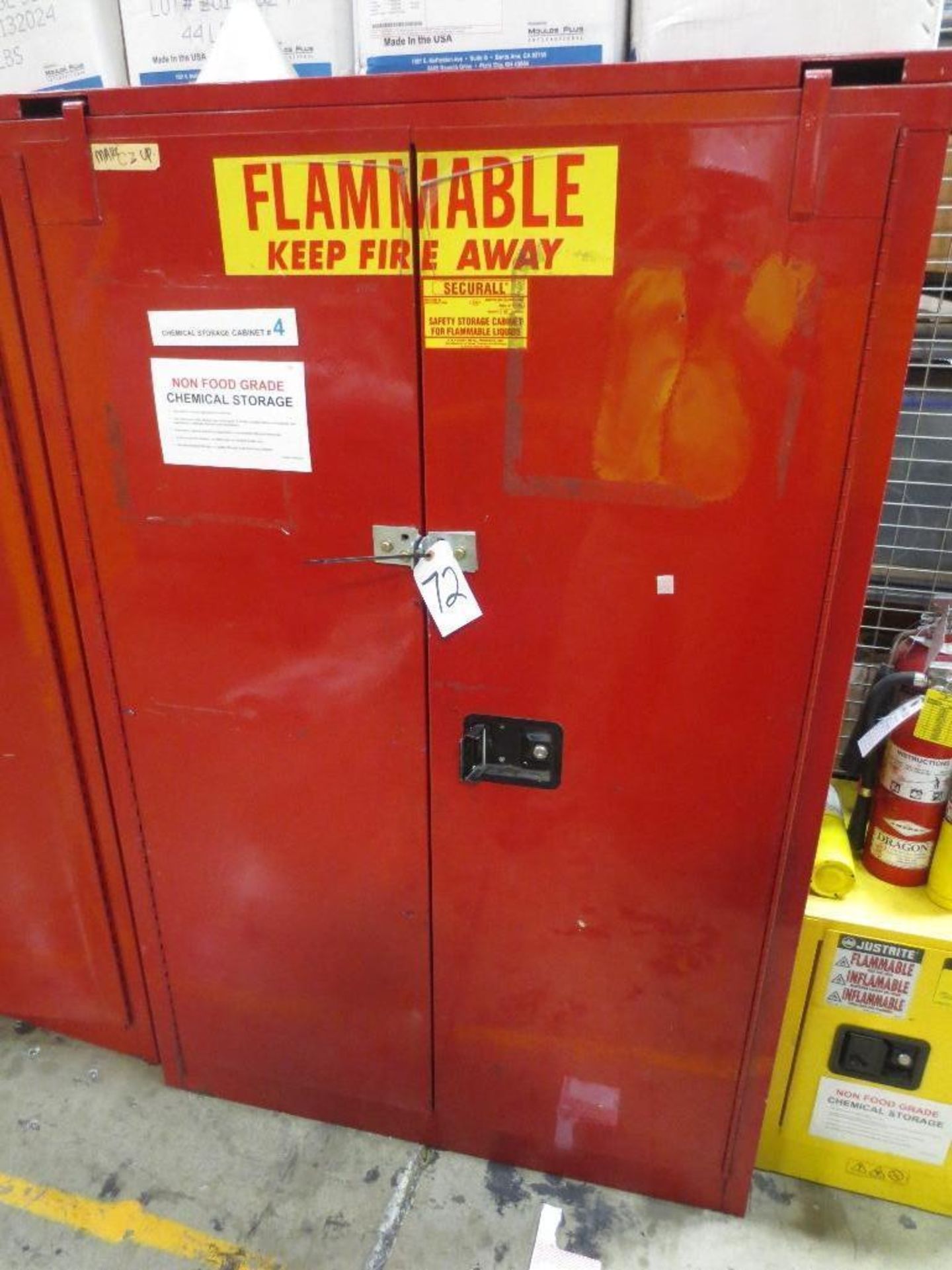 Flammable Cabinet NO CONTENTS
