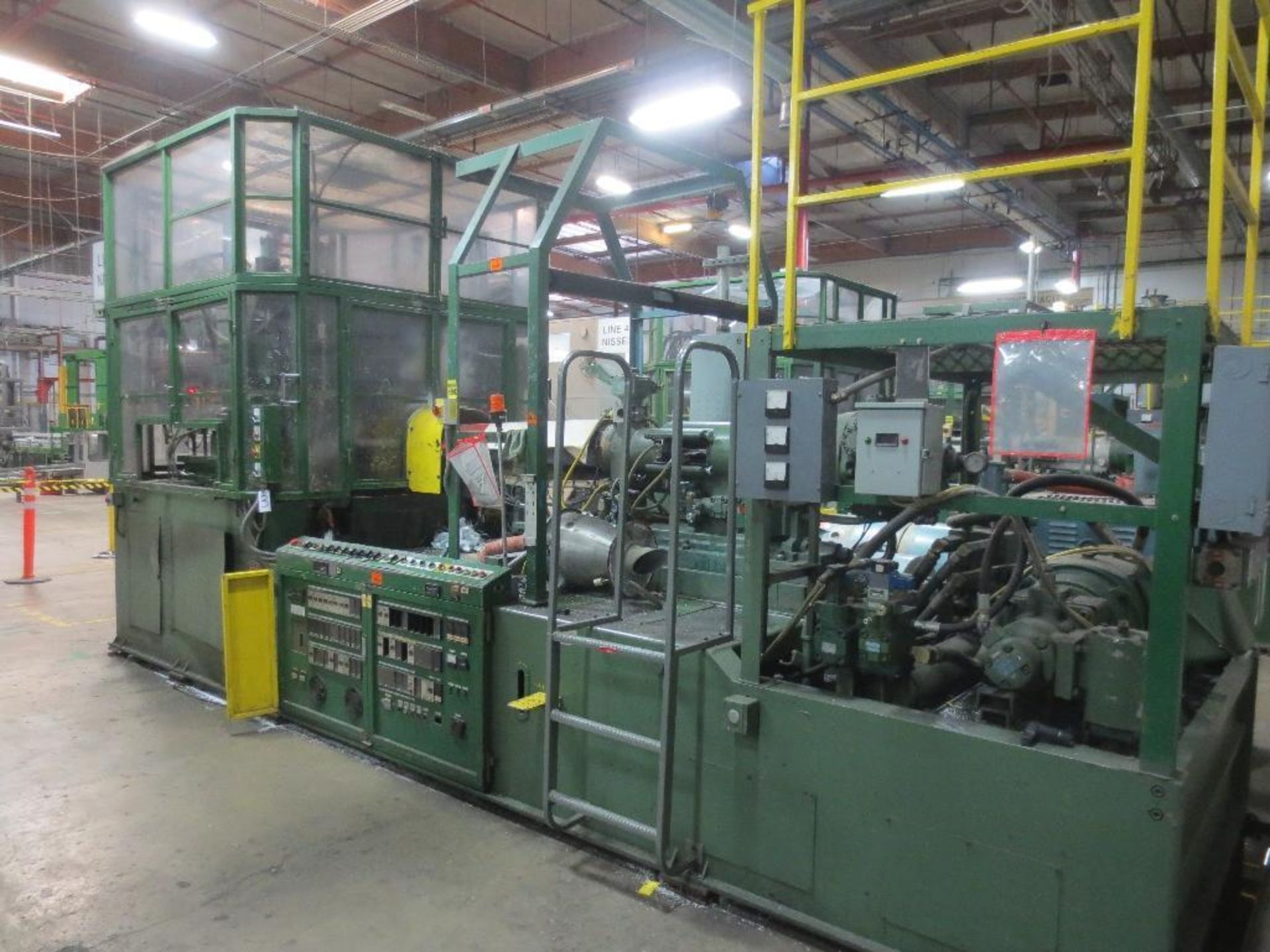 Nissei Stretch Blow Molding Machine, M/N ASB650EX II, S/N 8465313, Mfg. Date 5/84 - Image 3 of 18