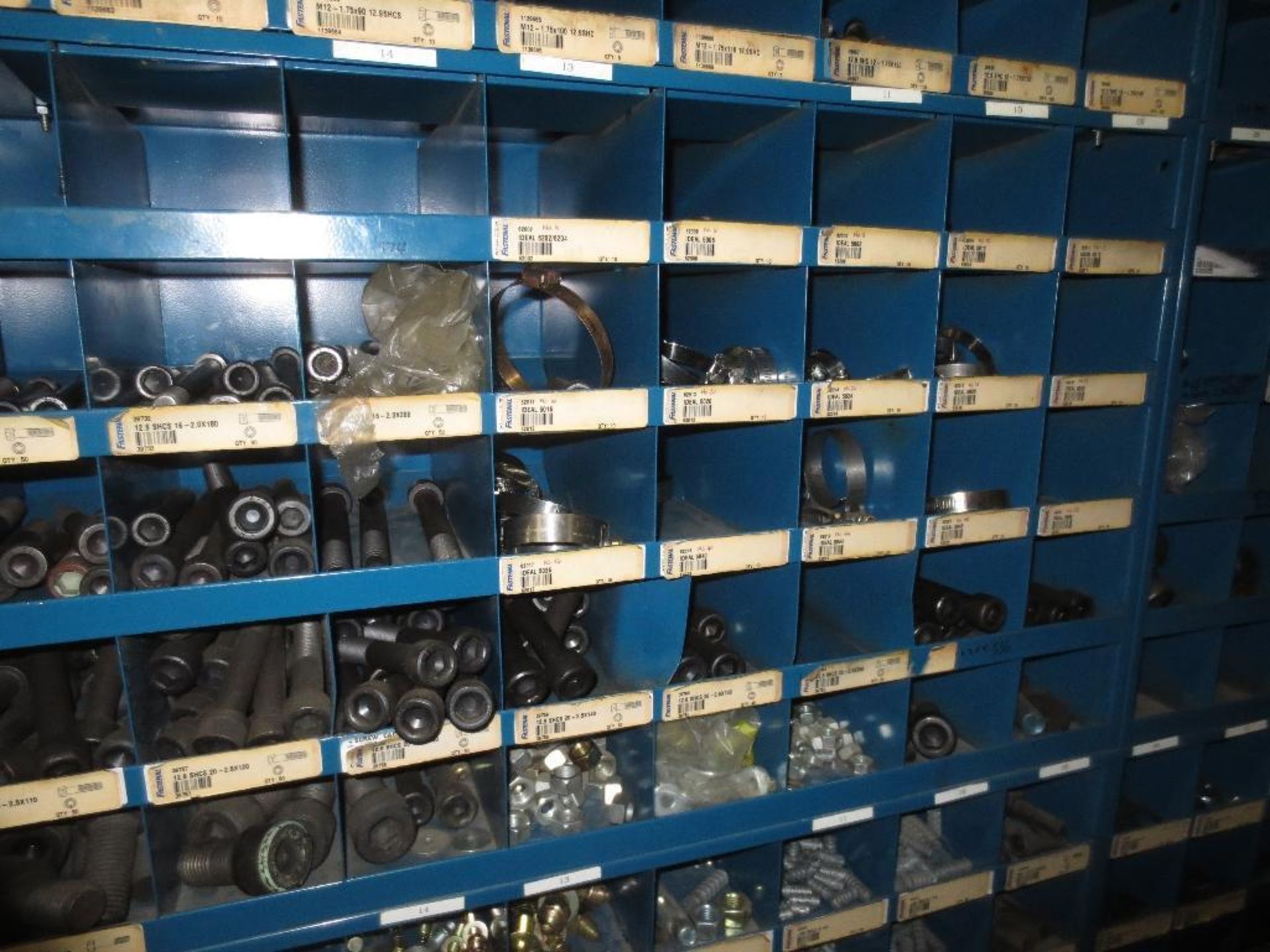 Three Compartment Bins Of Socket Head Bolts, Anchor Bolts - Image 3 of 4