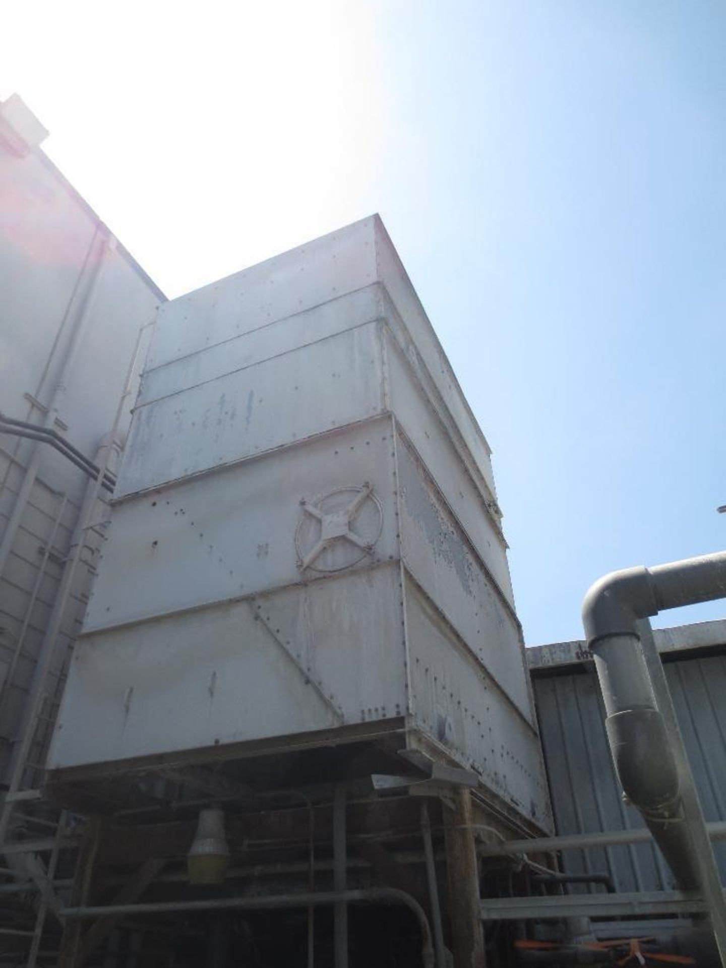 Large Conair/Franklin Cooling Tower & Holding Tank With Three Pump Motors - Image 2 of 9