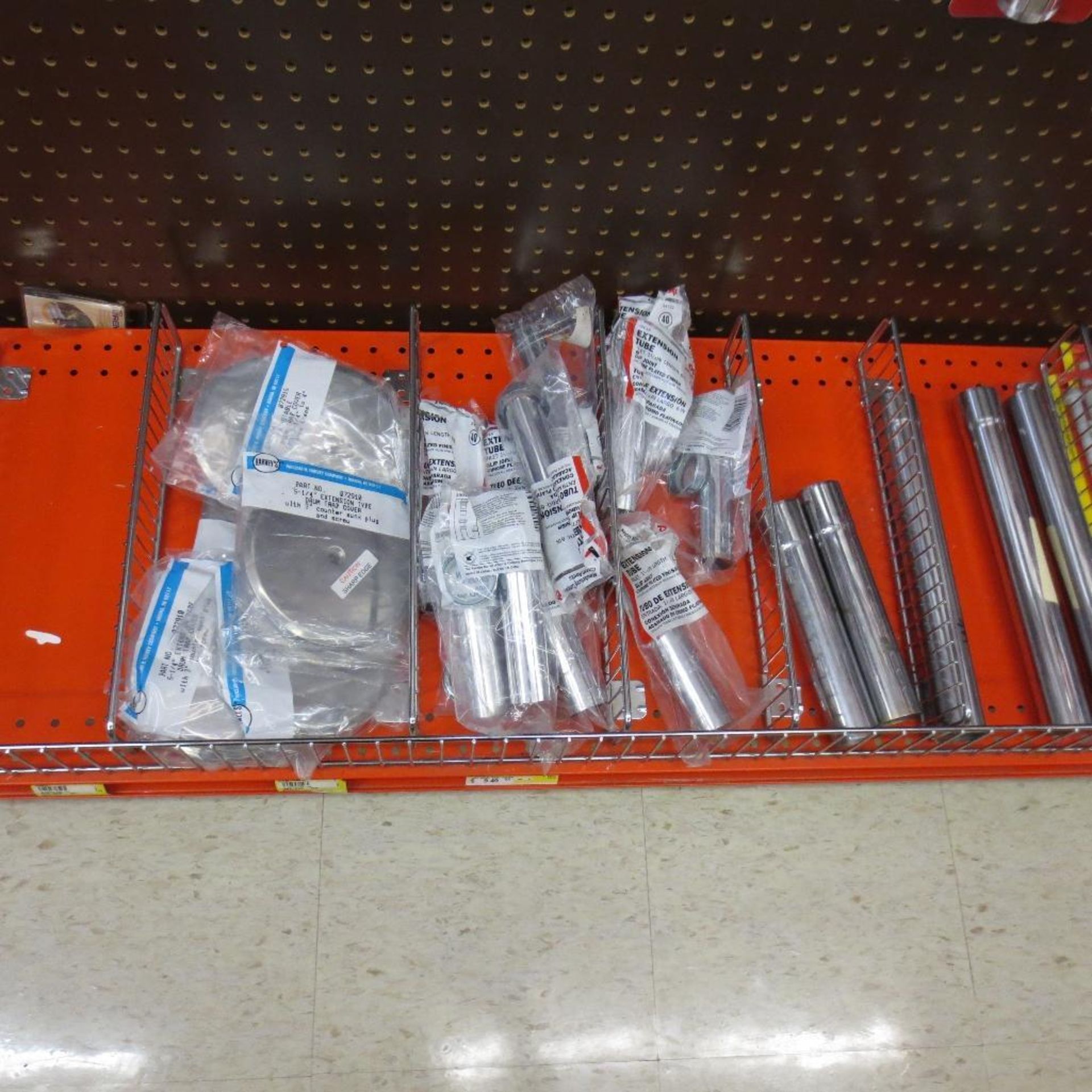 Faucet Handles, Faucet Cartridge, Drain Pipes, Faucet Supply Line (No Fixturing) - Image 8 of 19