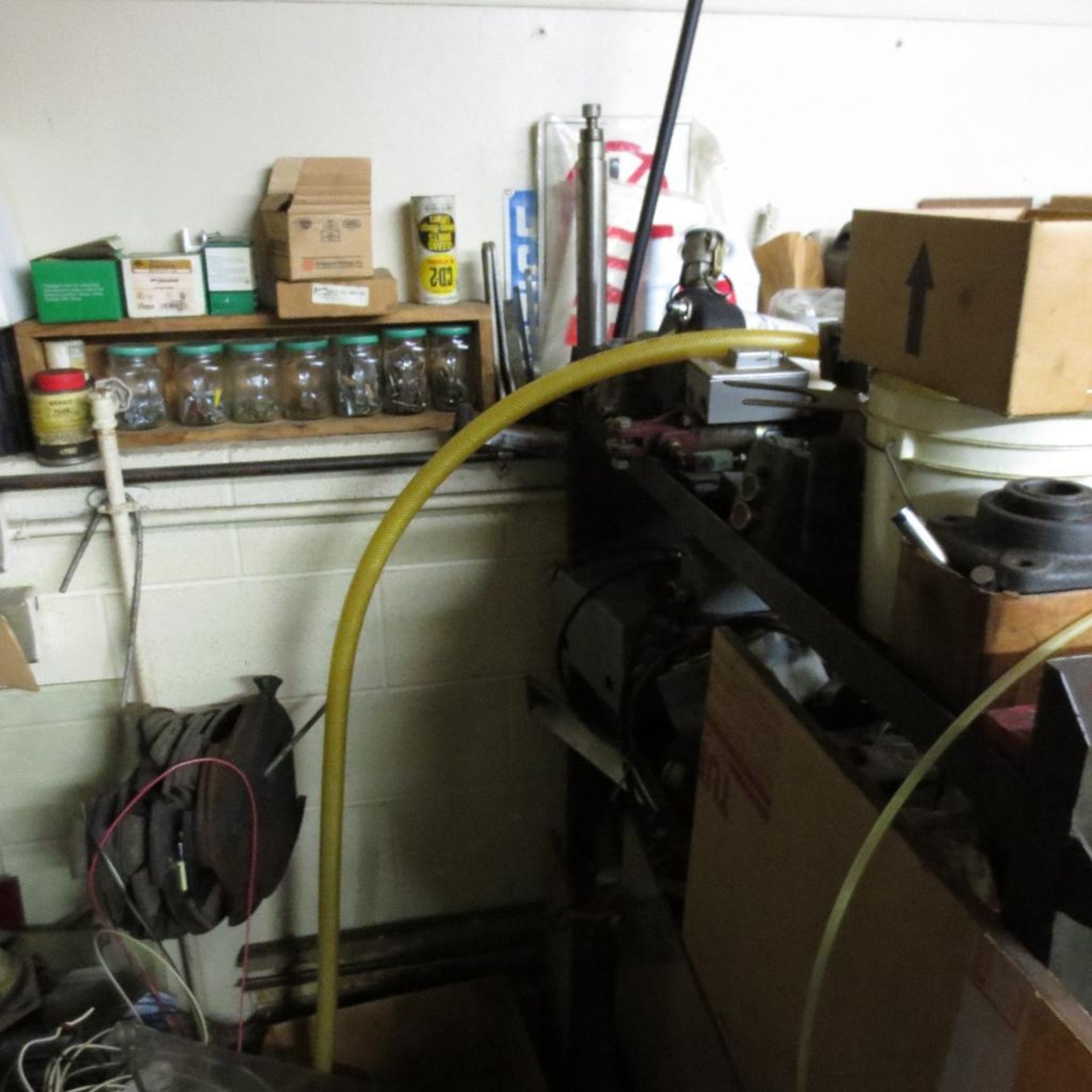 Shelves, Cabinet, Chain, Pumps, Motors and Parts - Image 6 of 11