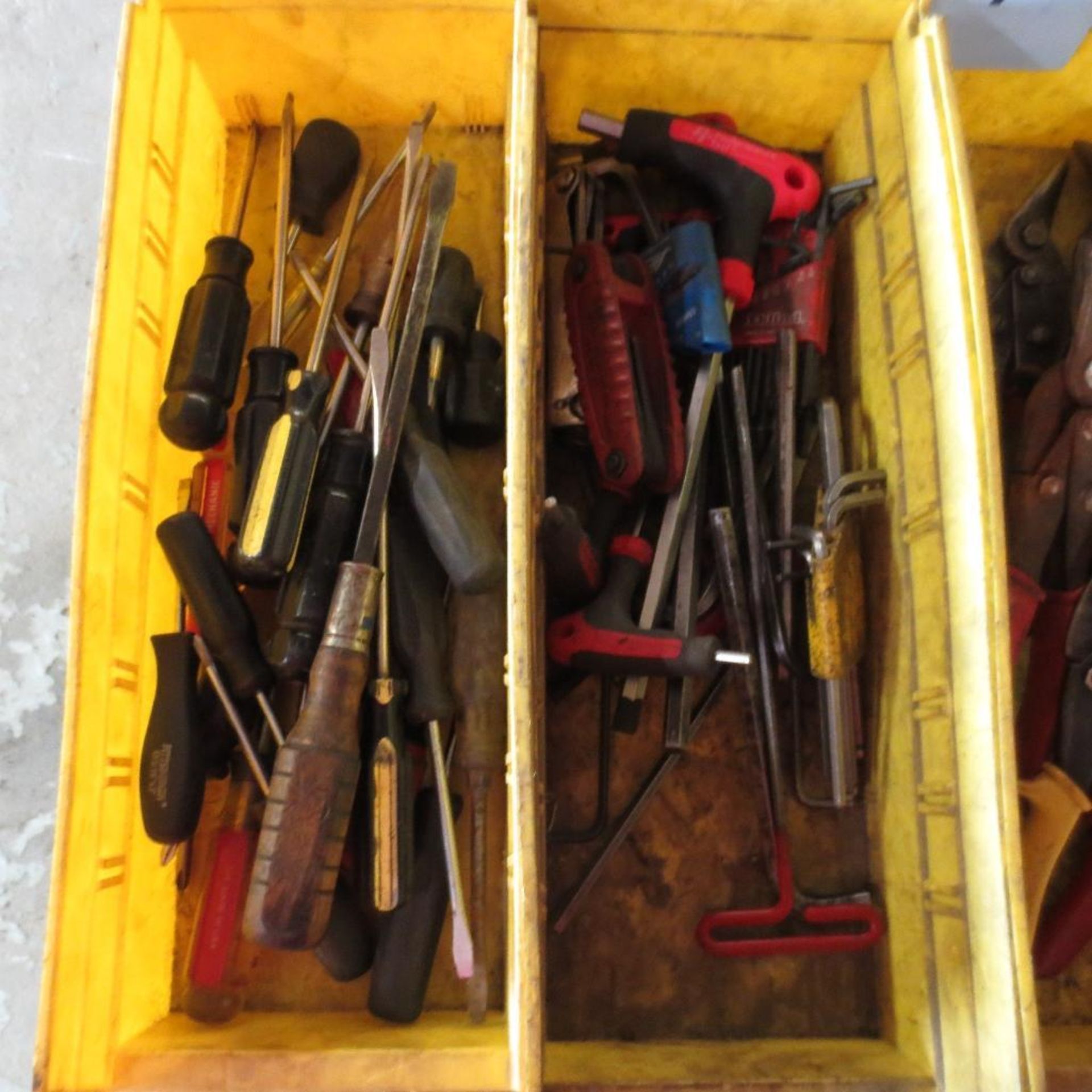 Screw Drivers, Allen Wrenches, Tin Snips and Wrenches - Image 2 of 3