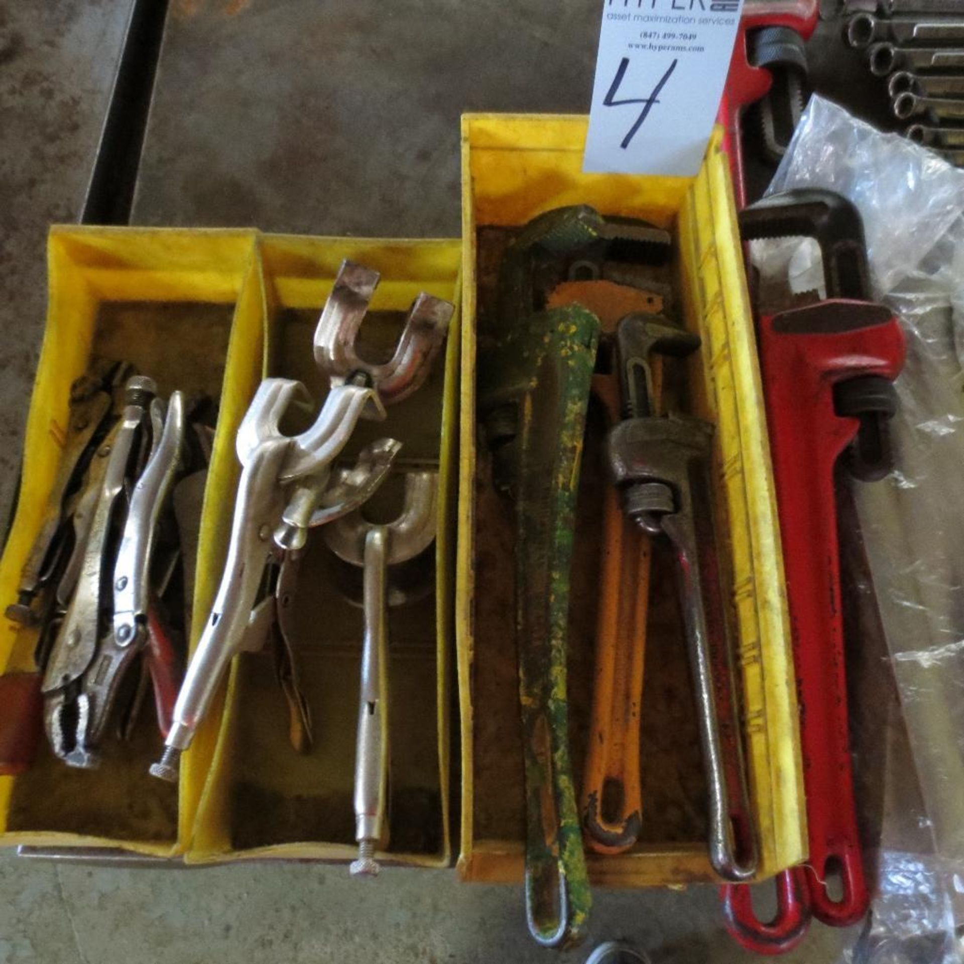 Vice Grips, Pipe Wrenches and Wrenches - Image 2 of 4