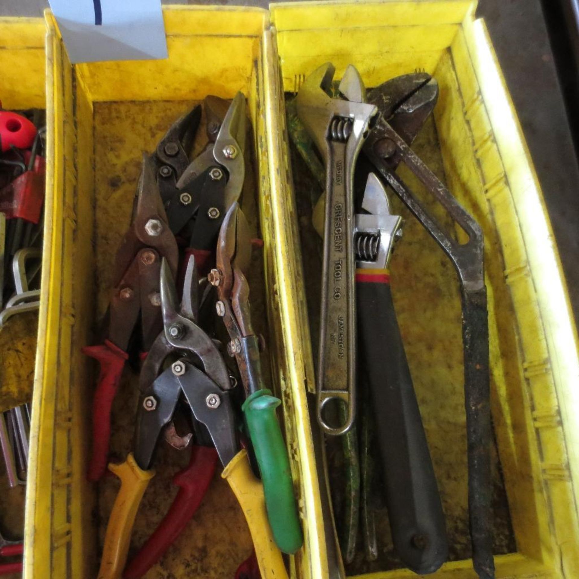 Screw Drivers, Allen Wrenches, Tin Snips and Wrenches - Image 3 of 3