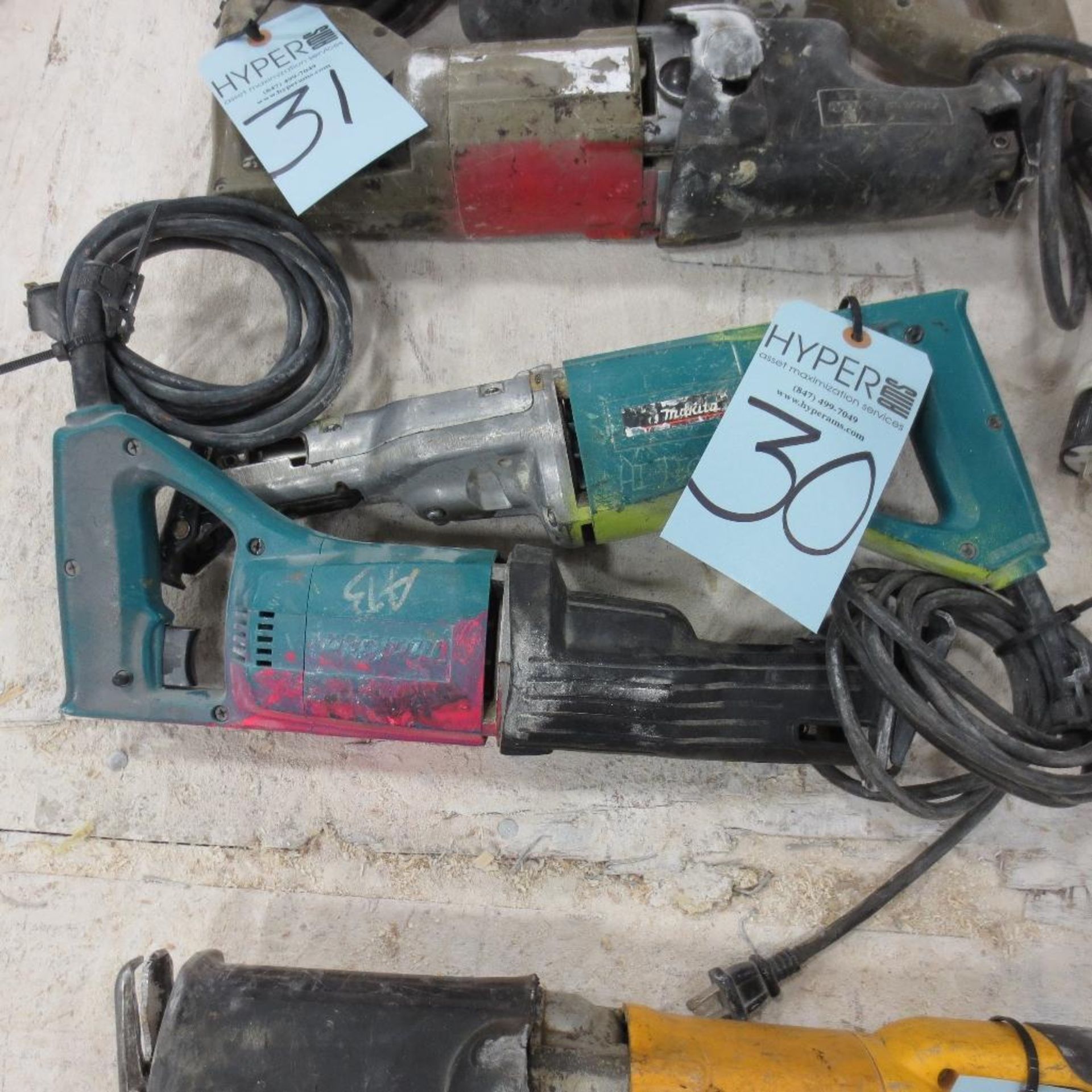 (2) Makita Reciprocating Saw