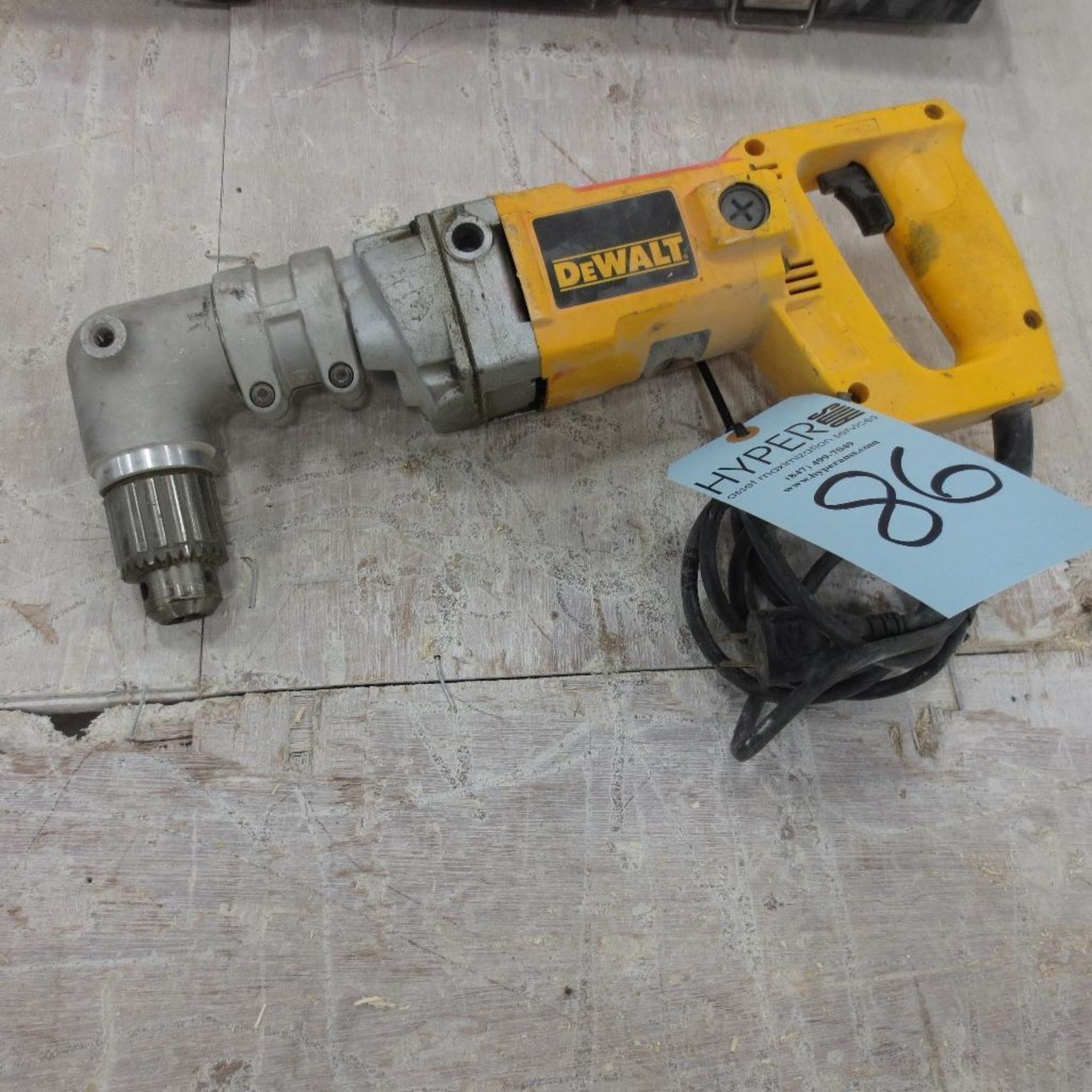 Dewalt 1/2" Right Angle Drill