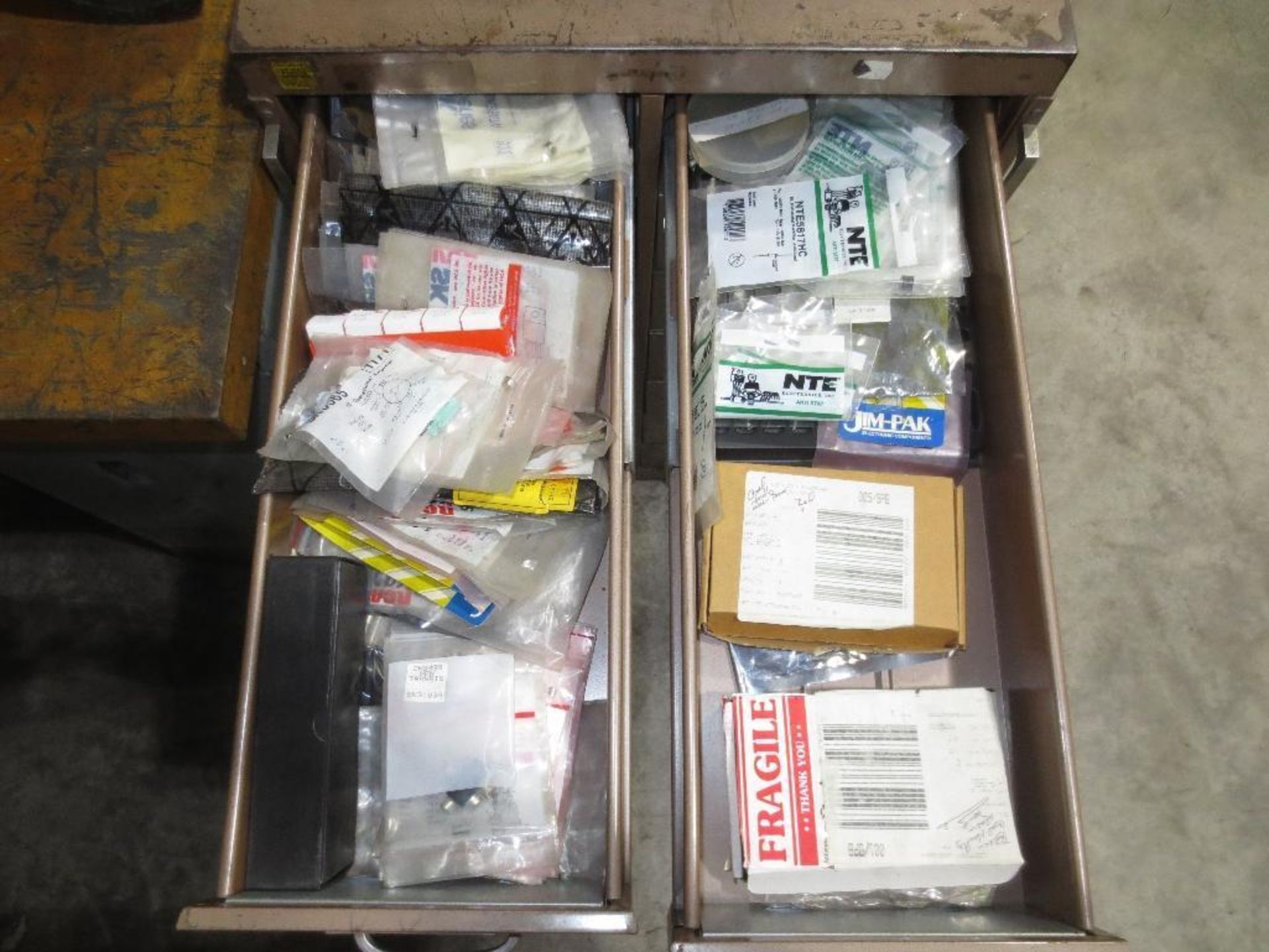 Parts Cabinet with Various Electrical Components - Image 2 of 8