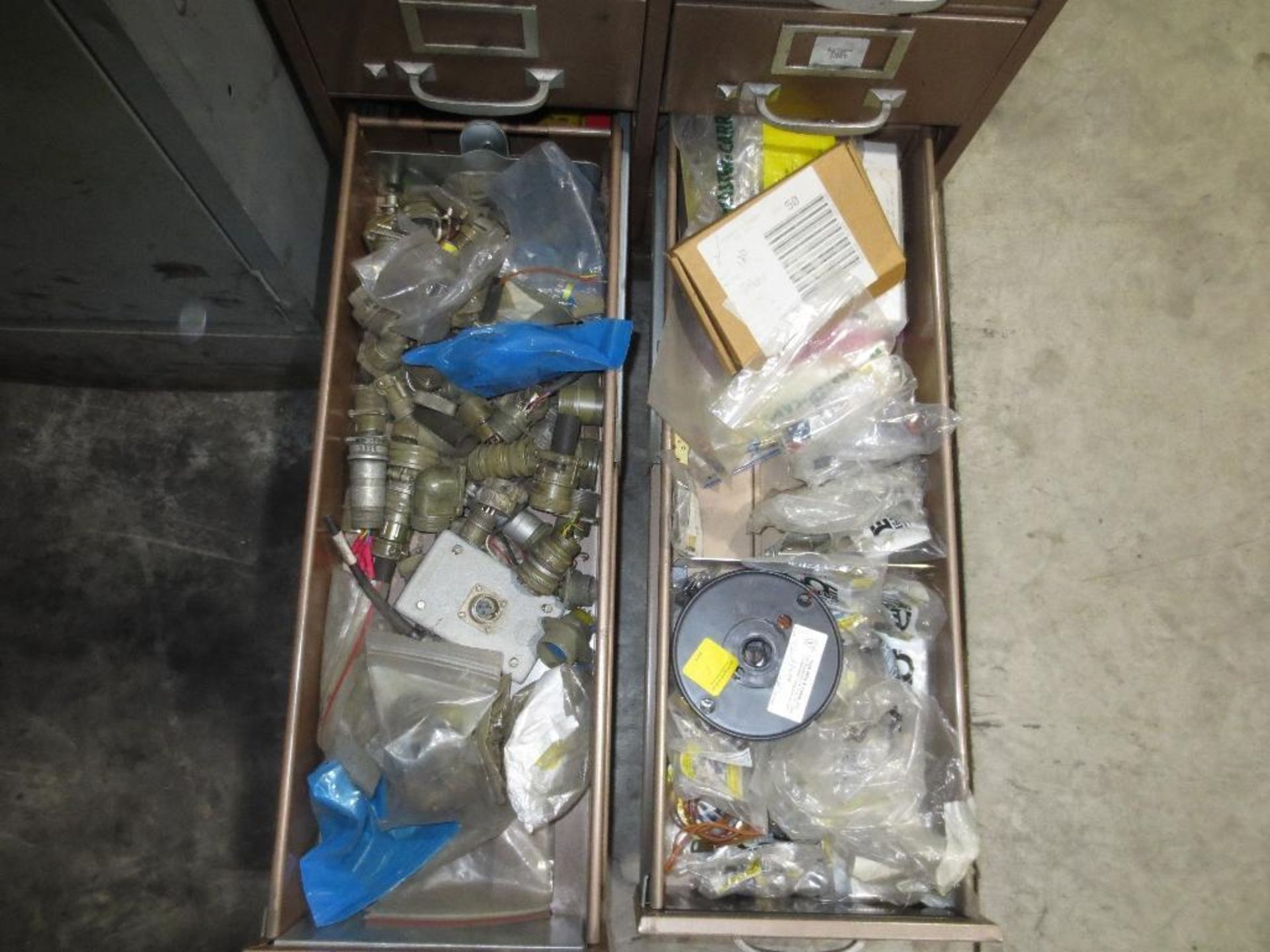 Parts Cabinet with Various Electrical Components - Image 7 of 8