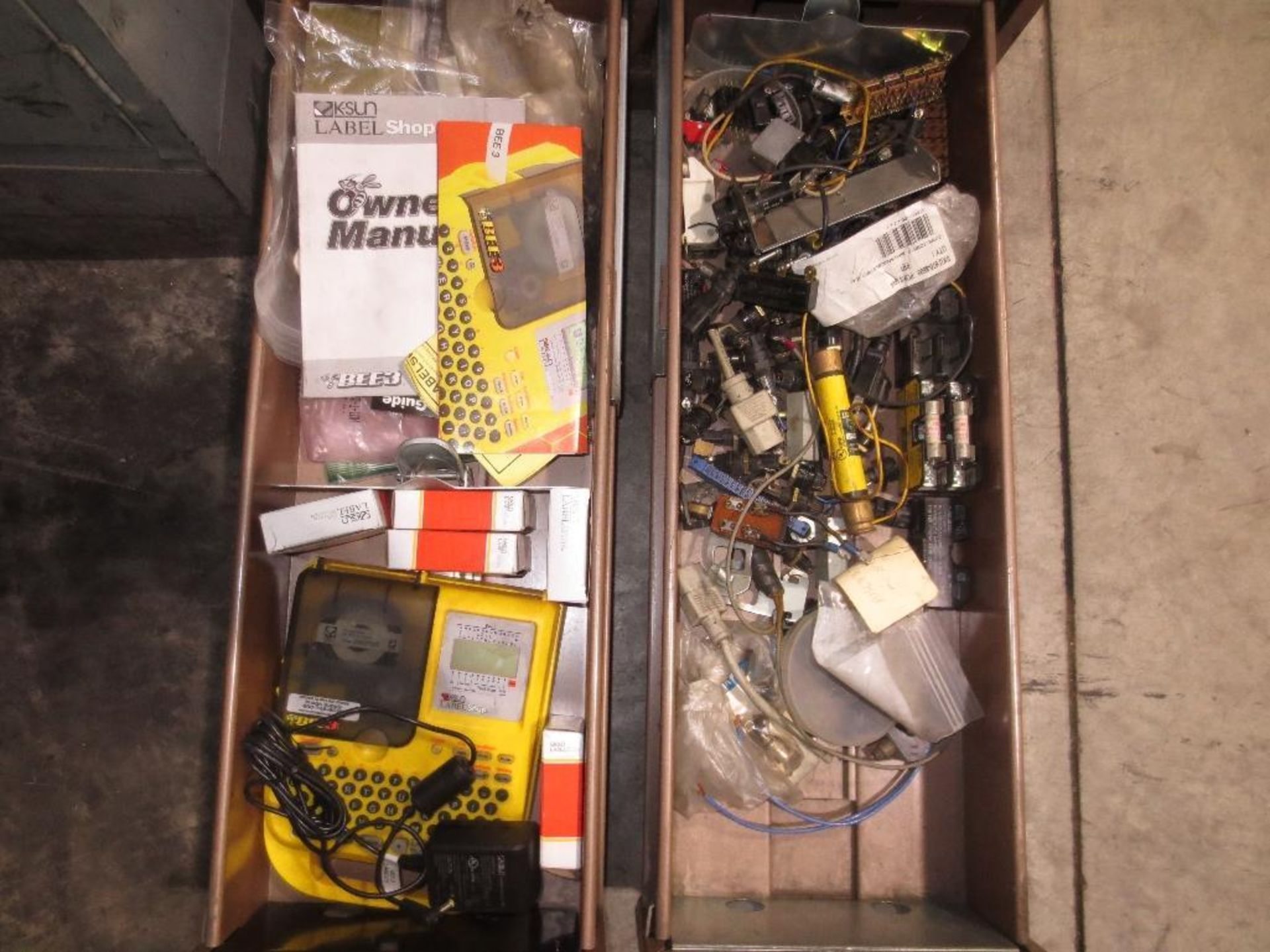 Parts Cabinet with Various Electrical Components - Image 8 of 8