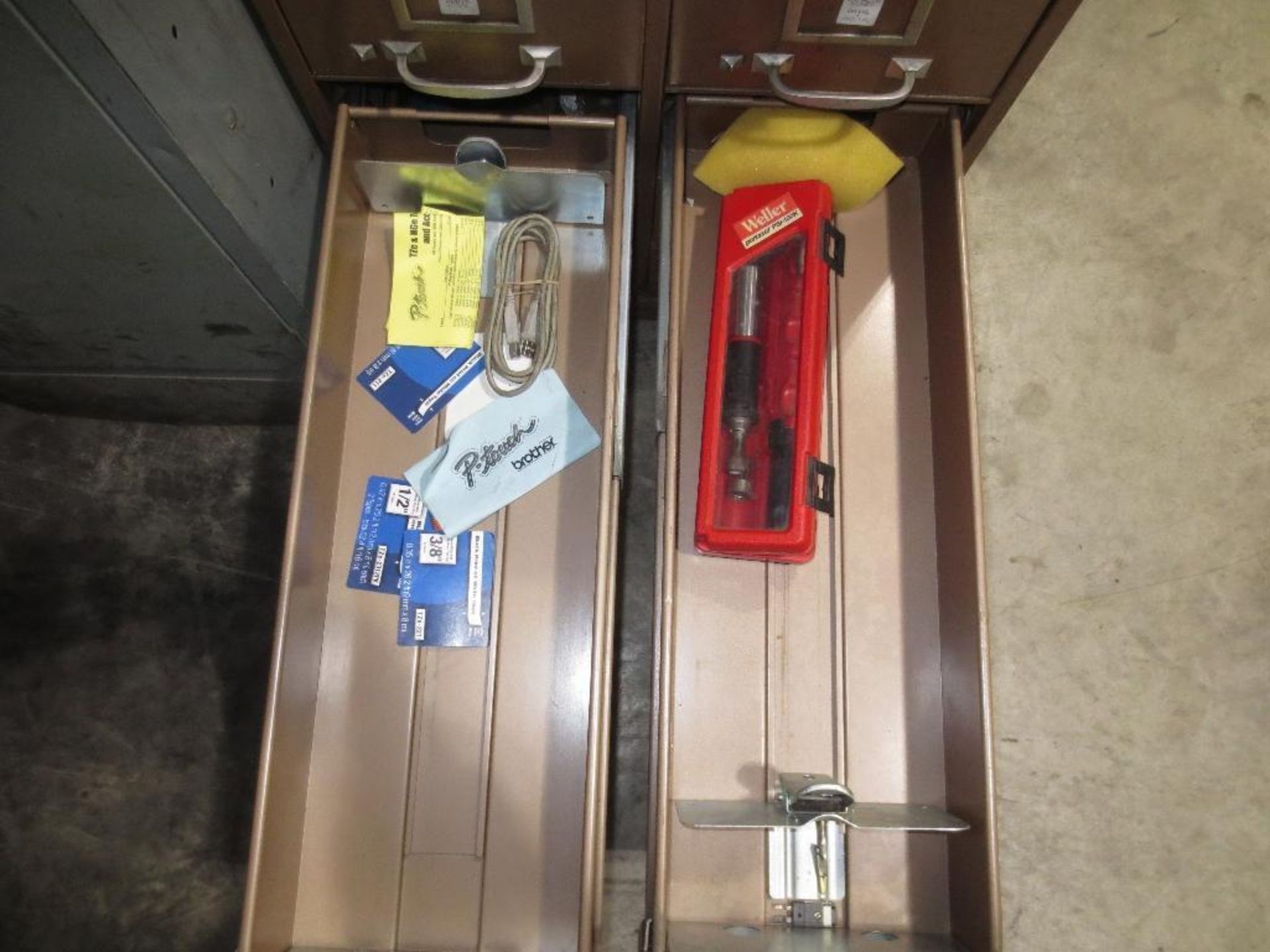 Parts Cabinet with Various Electrical Components - Image 6 of 8