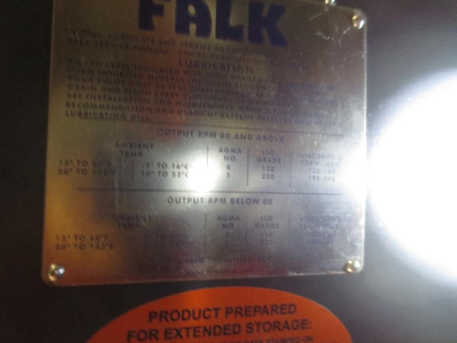 Falk Gear Drive M/N 2110FZX2-AS - Image 6 of 6