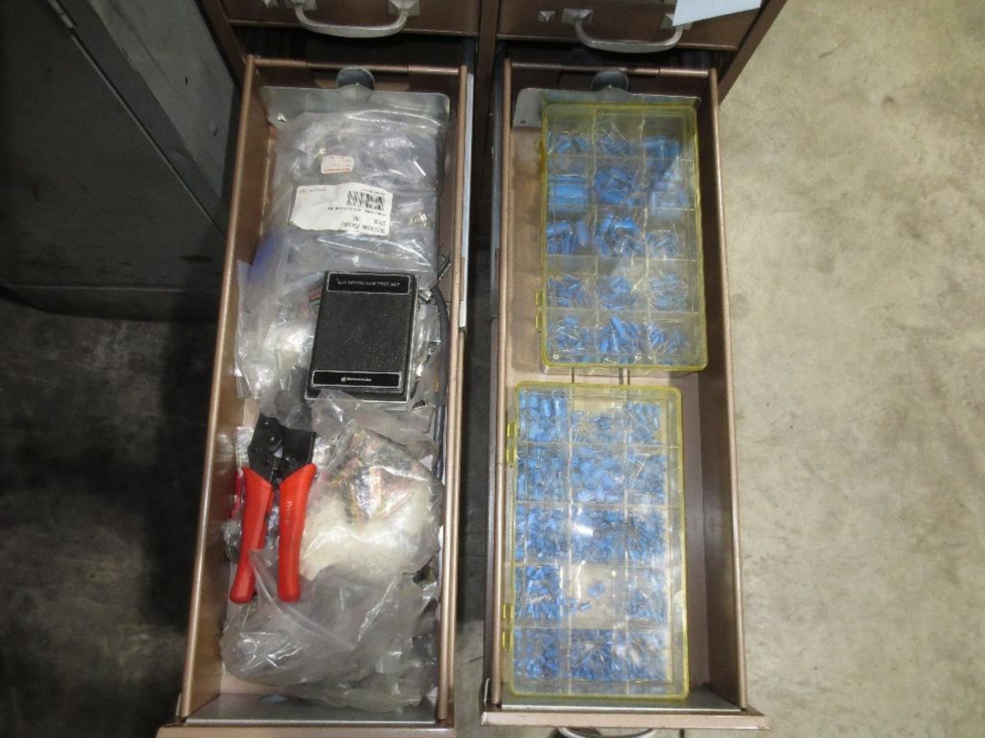 Parts Cabinet with Various Electrical Components - Image 5 of 8