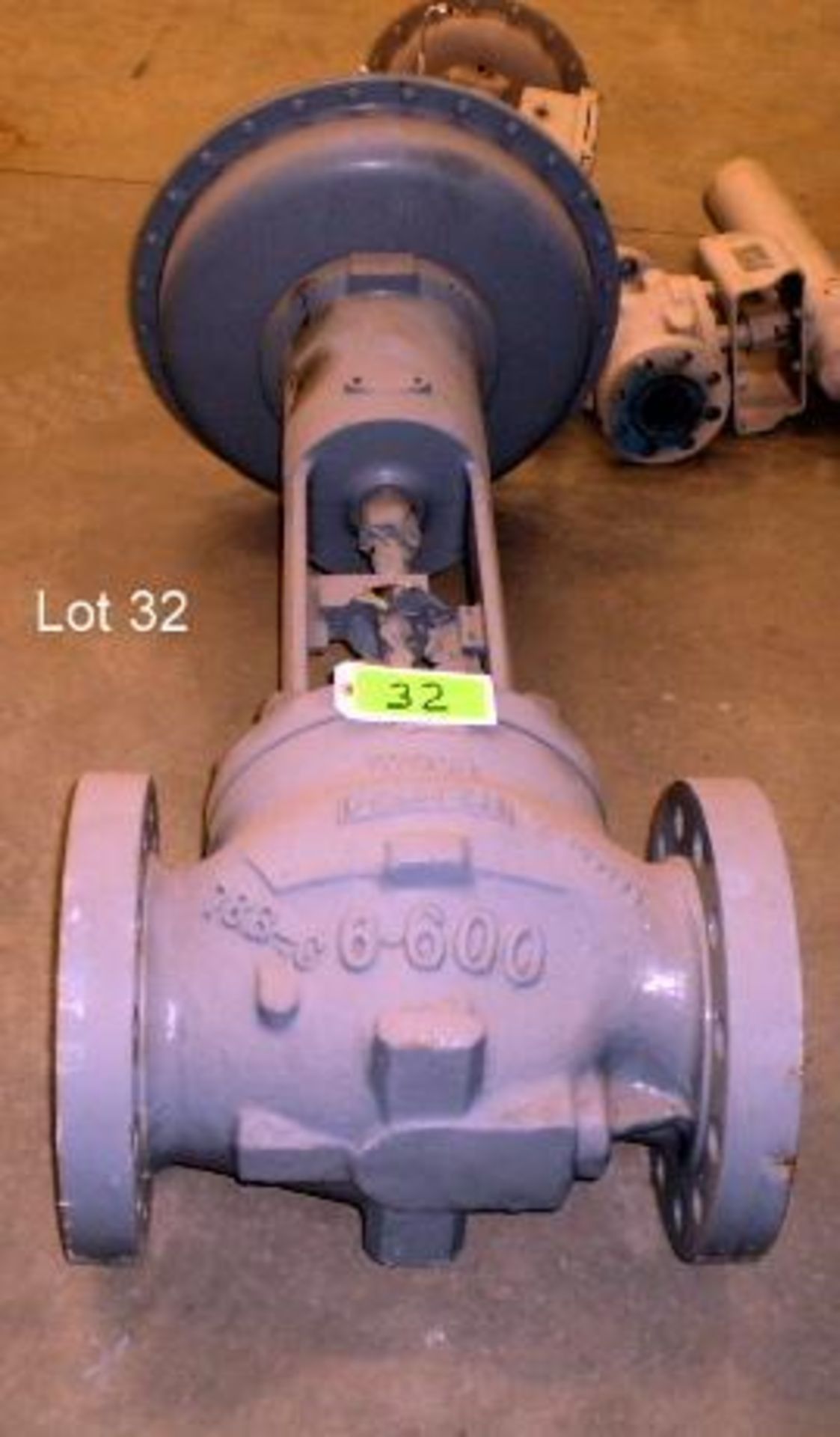 Control Valve 6"600 Fisher Et