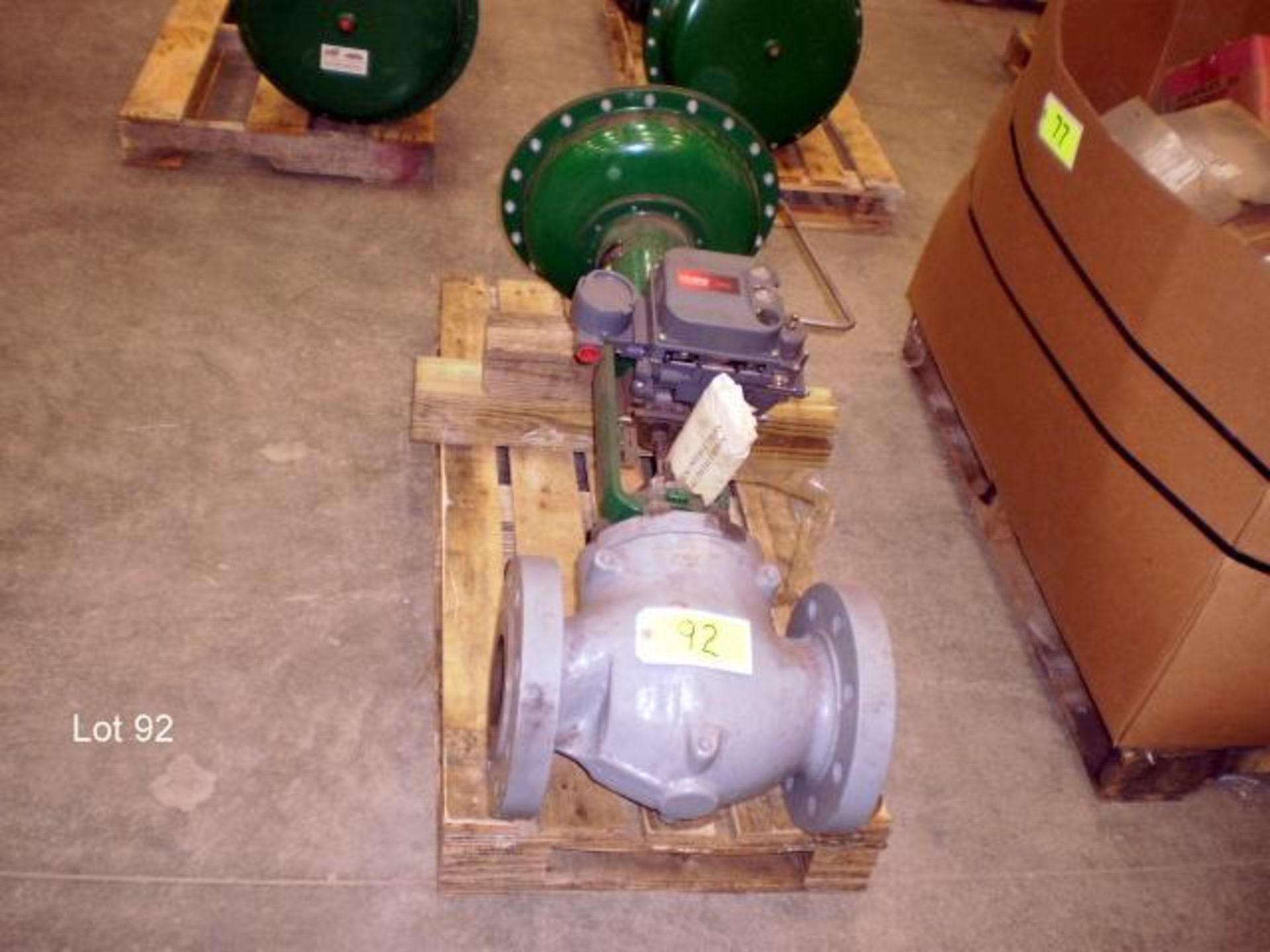 Fisher 4" ANSI 600 Control Valve