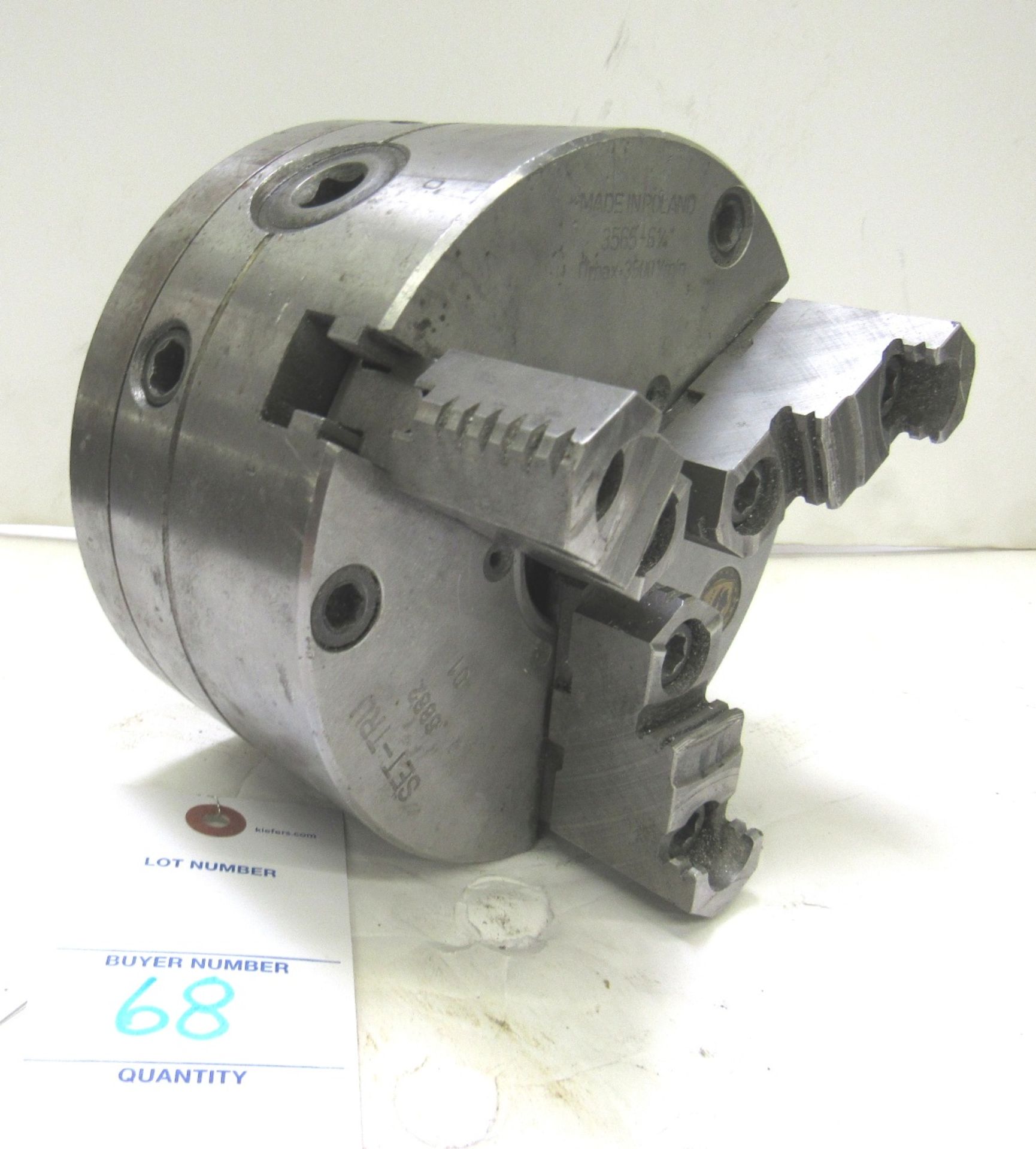 6" 3- Jaw Chuck