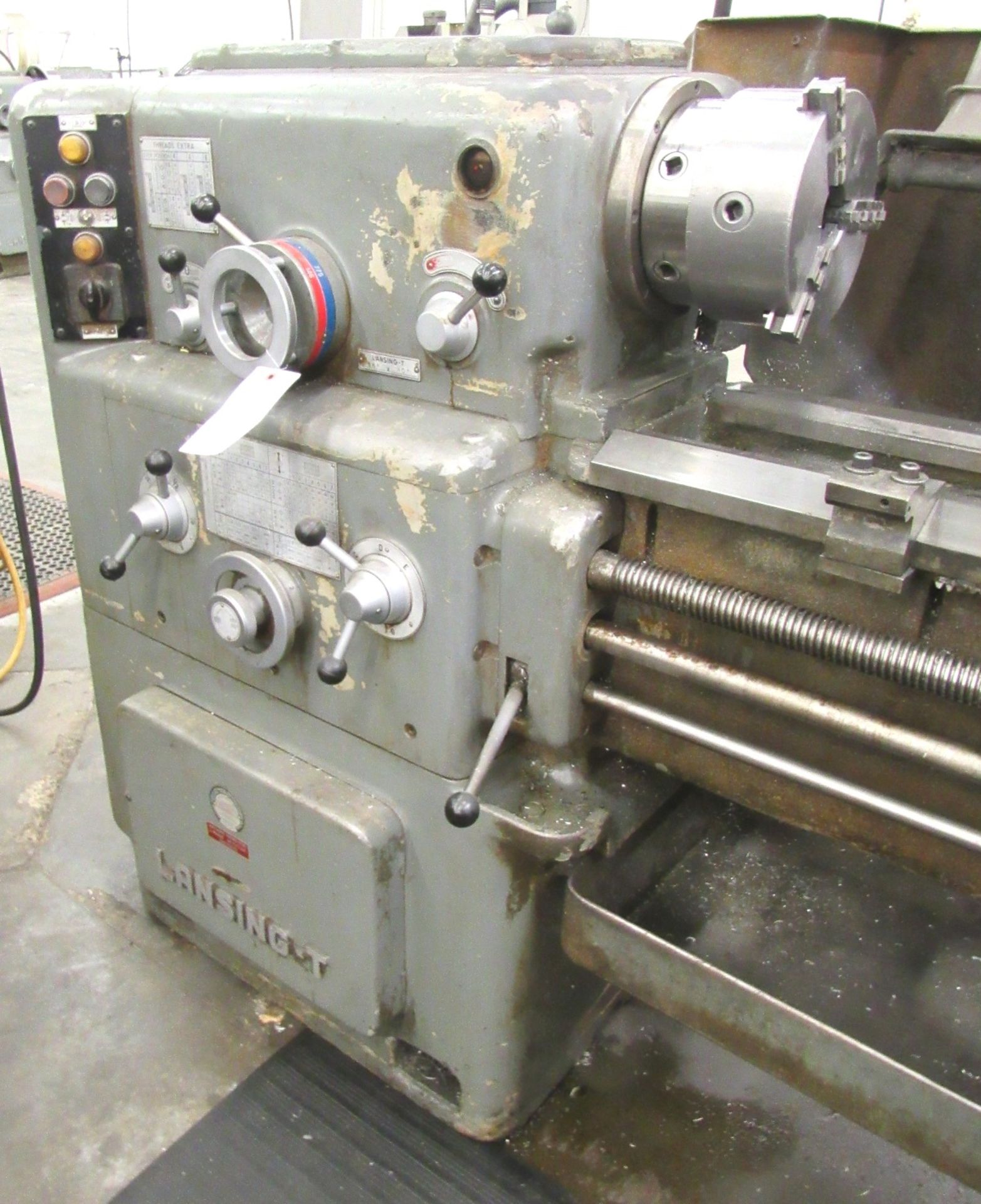 Lansing Mod.T 16"/24" x 40" Geared Head Lathe - Image 2 of 2