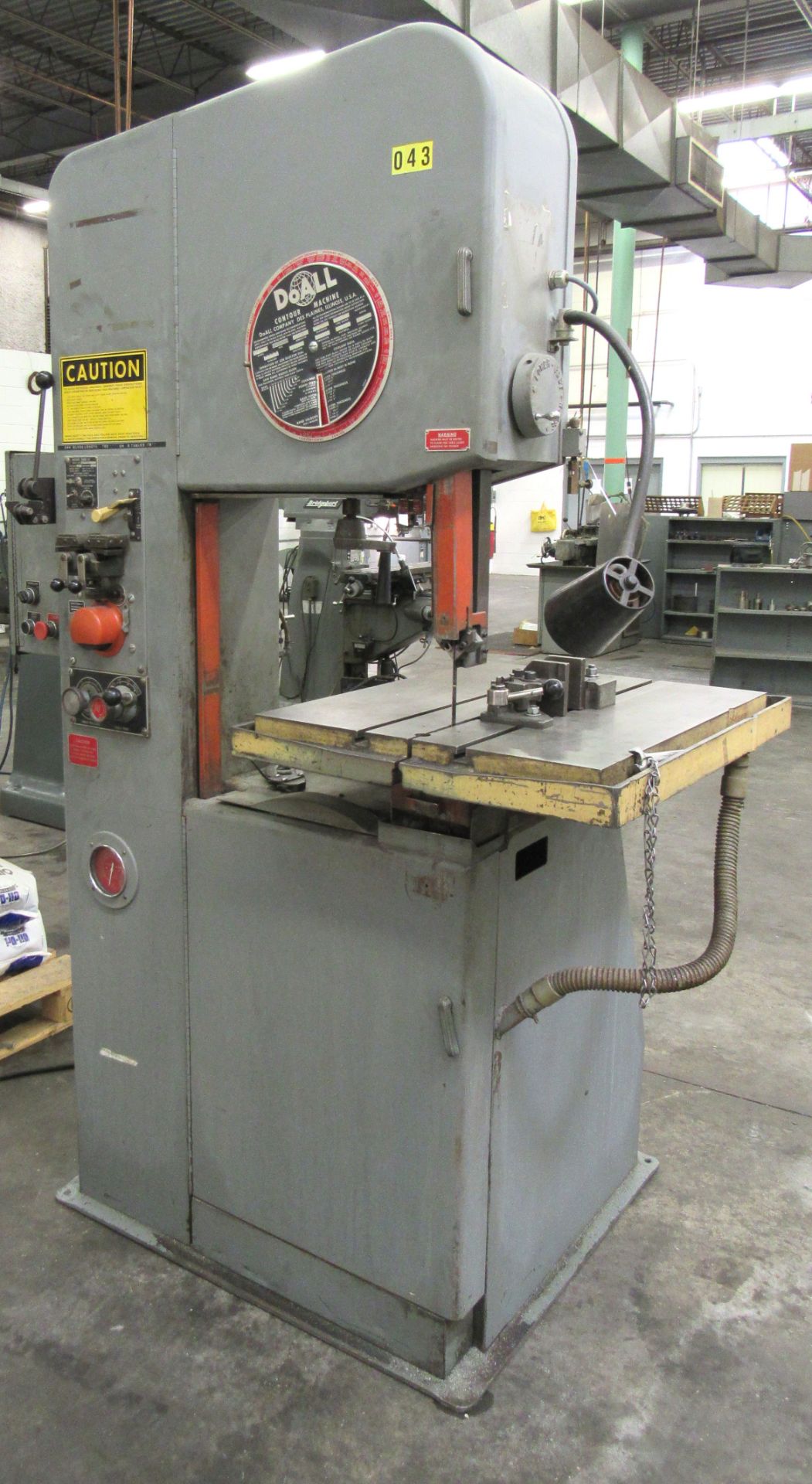 DoAll Mod. 2012-1H3 20" Vertical Band Saw